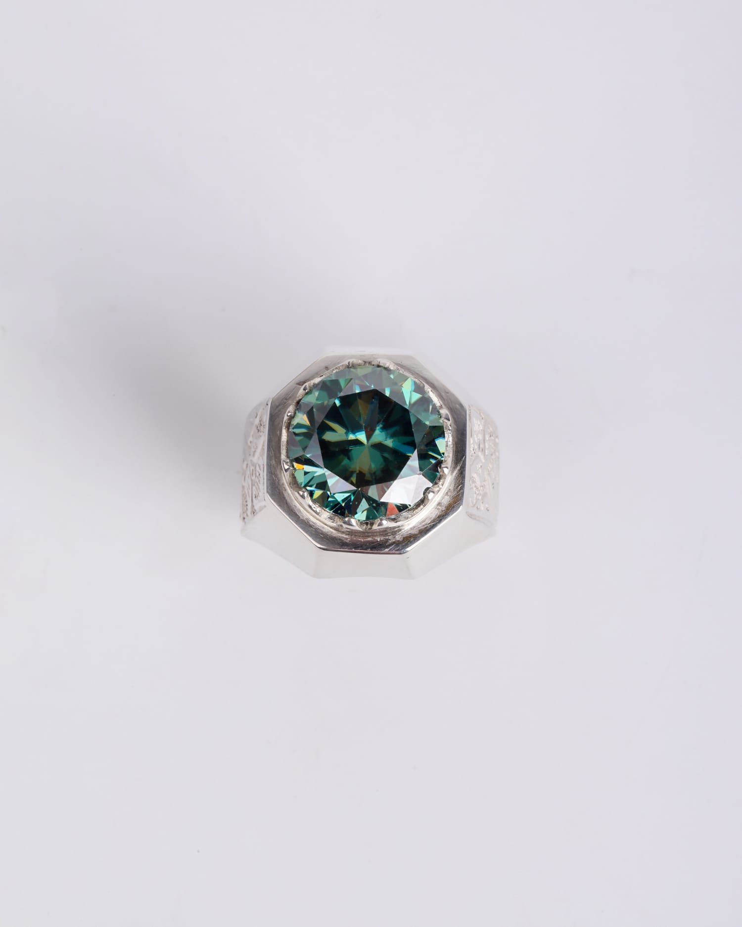 Men’s Diamond Moissanite Ring