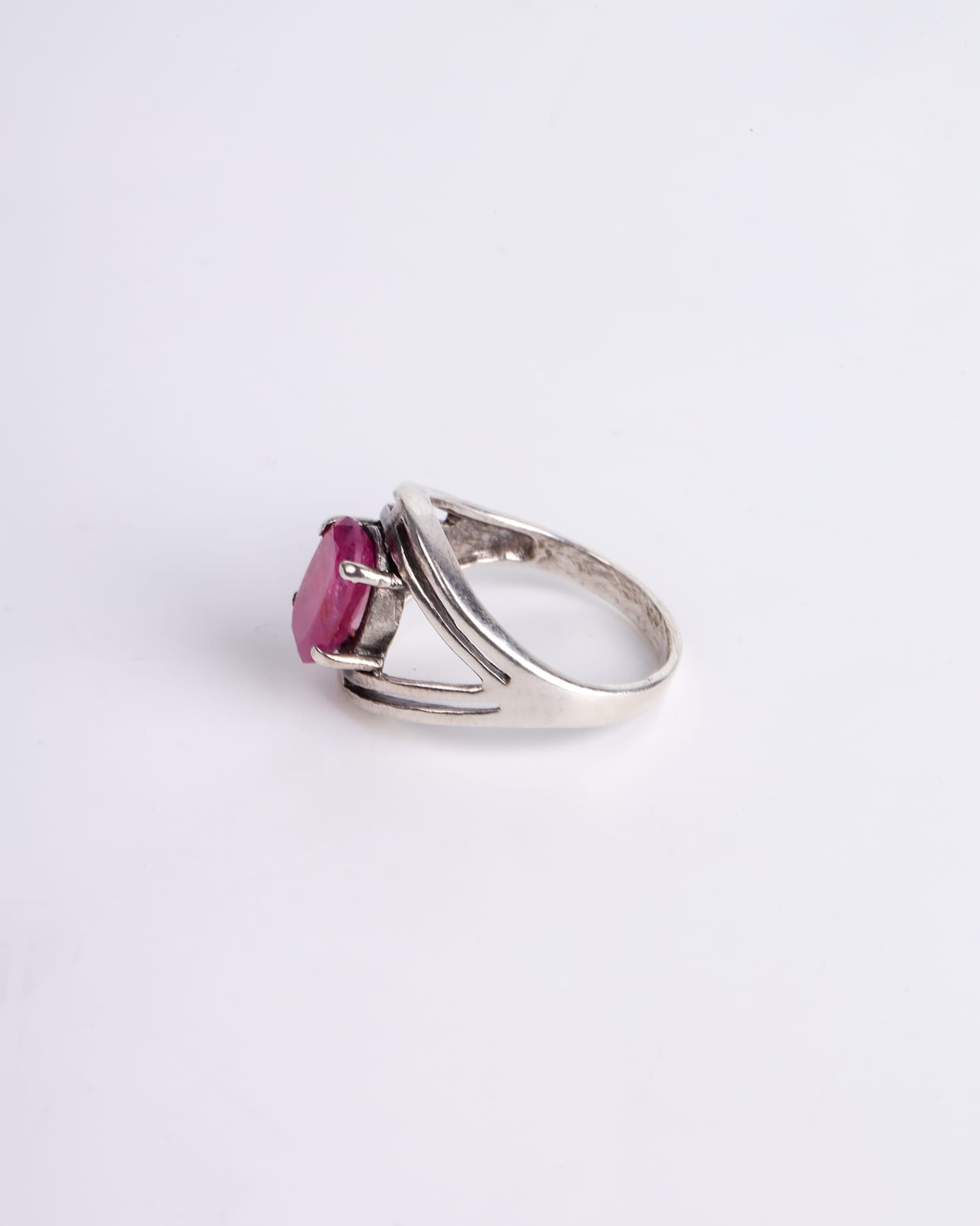 Jackdelak Ruby 925 Sterling Silver Ring