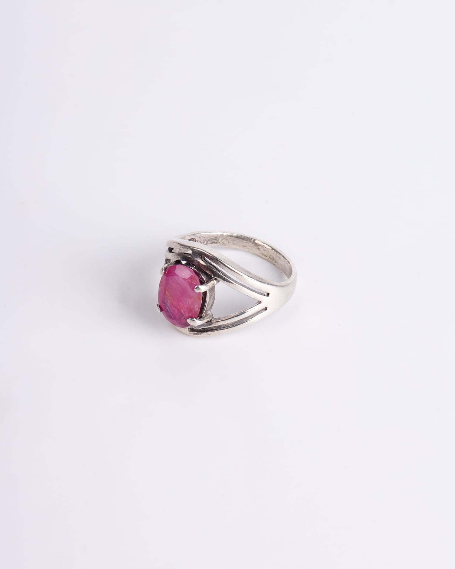 Jackdelak Ruby 925 Sterling Silver Ring