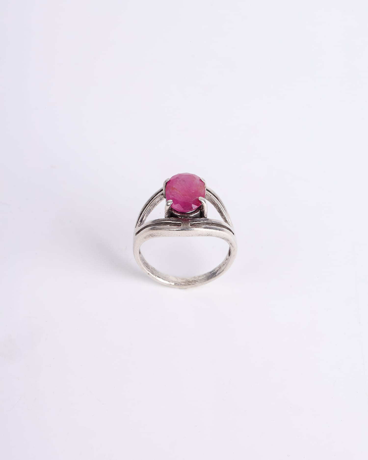 Jackdelak Ruby 925 Sterling Silver Ring