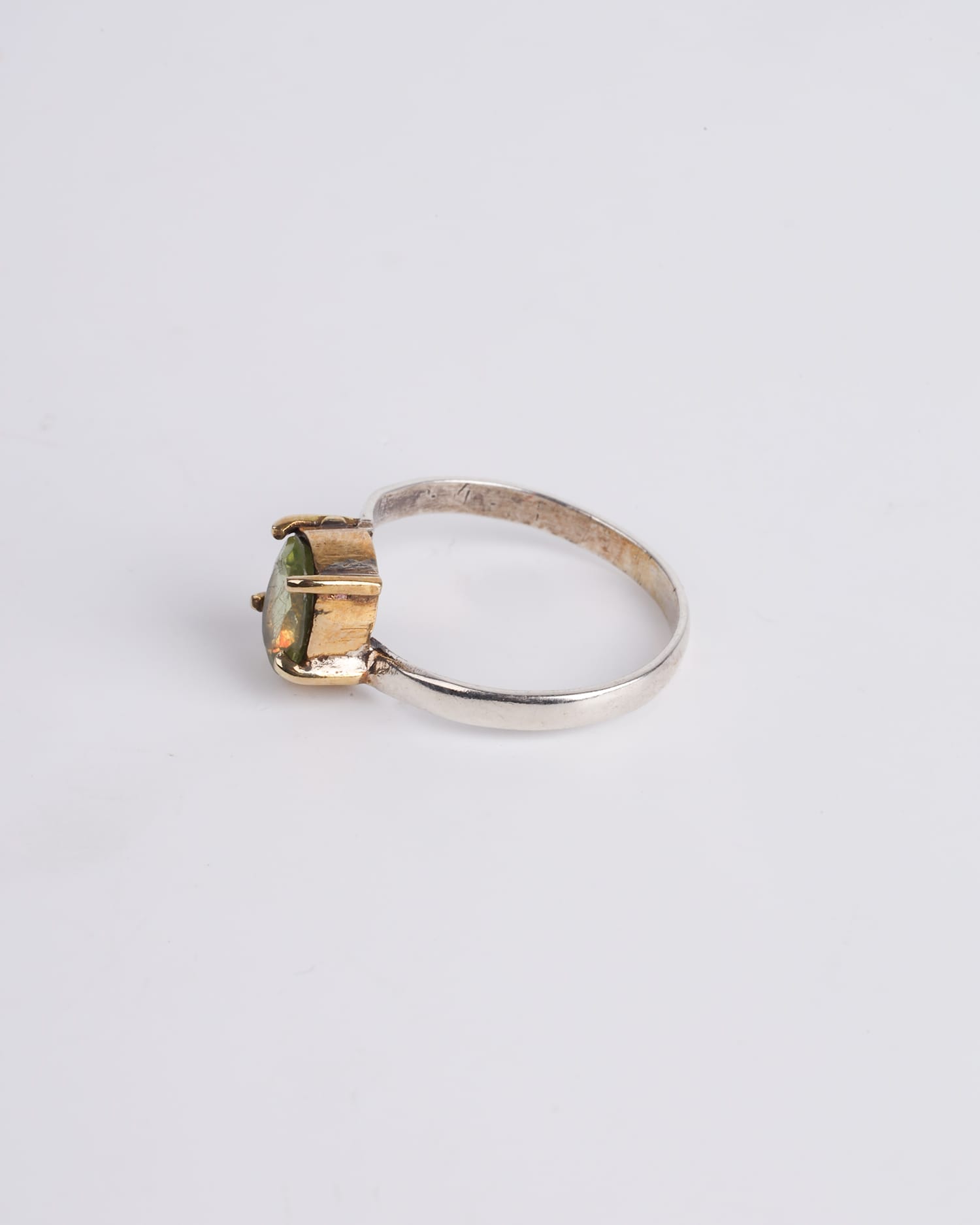 Women’s Green Peridot Ring