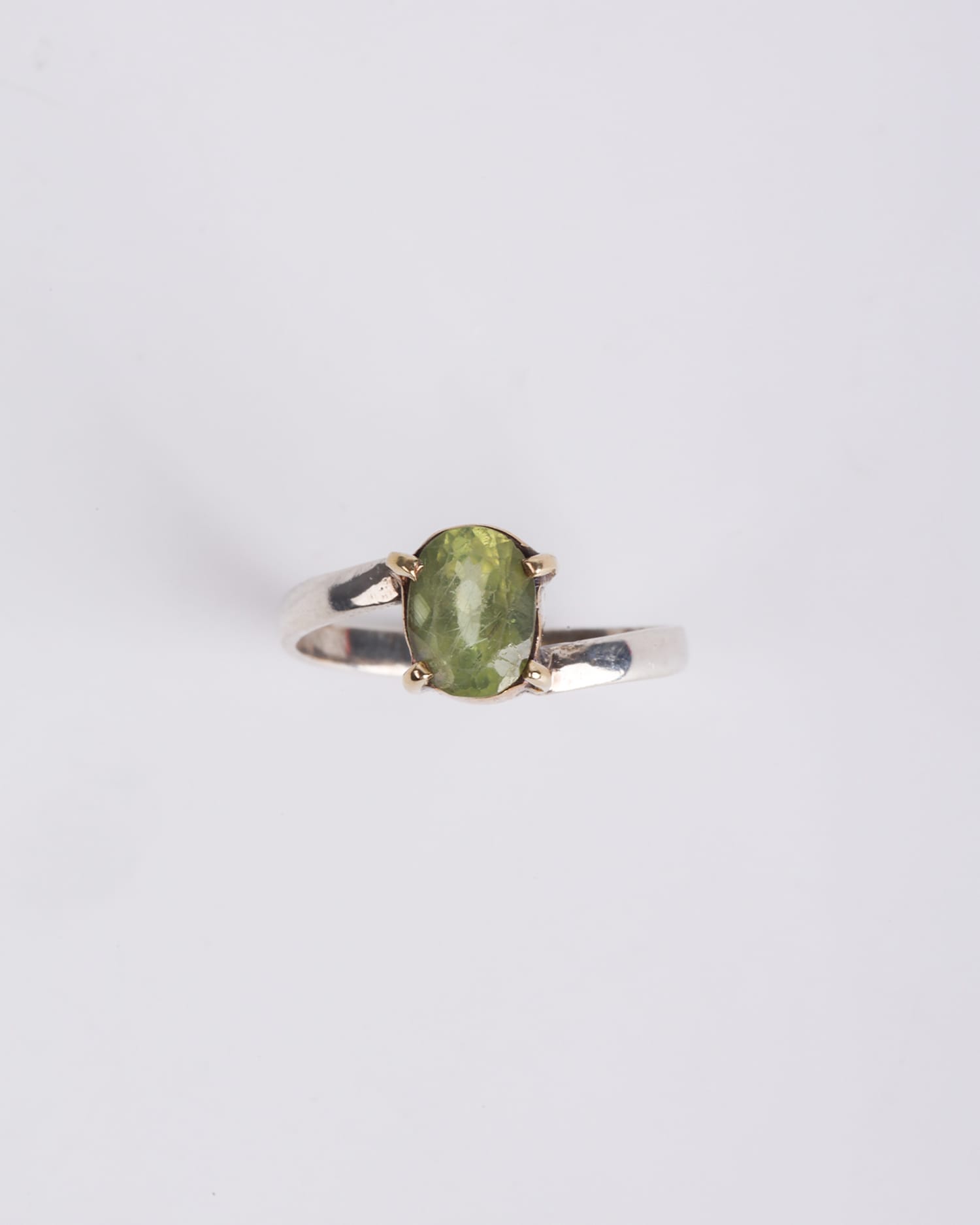 Women’s Green Peridot Ring