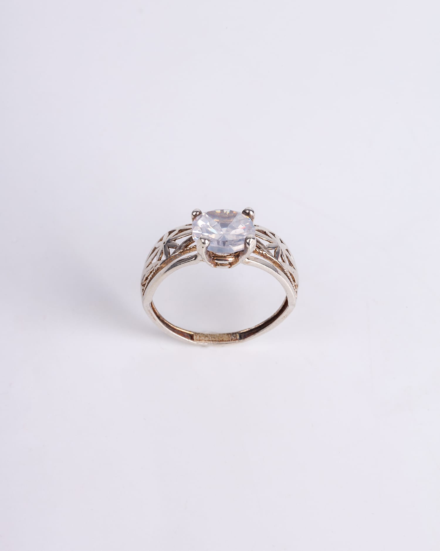 925 Sterling Silver Engagement Ring