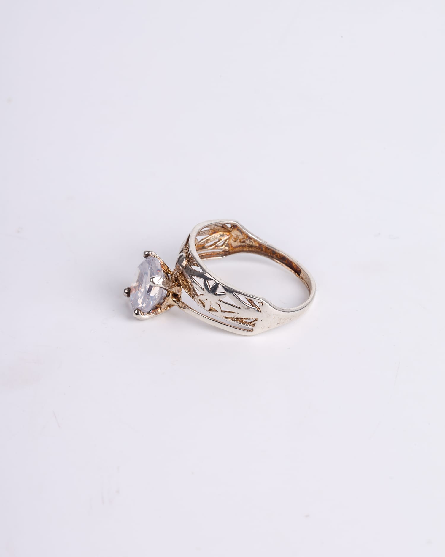 925 Sterling Silver Engagement Ring