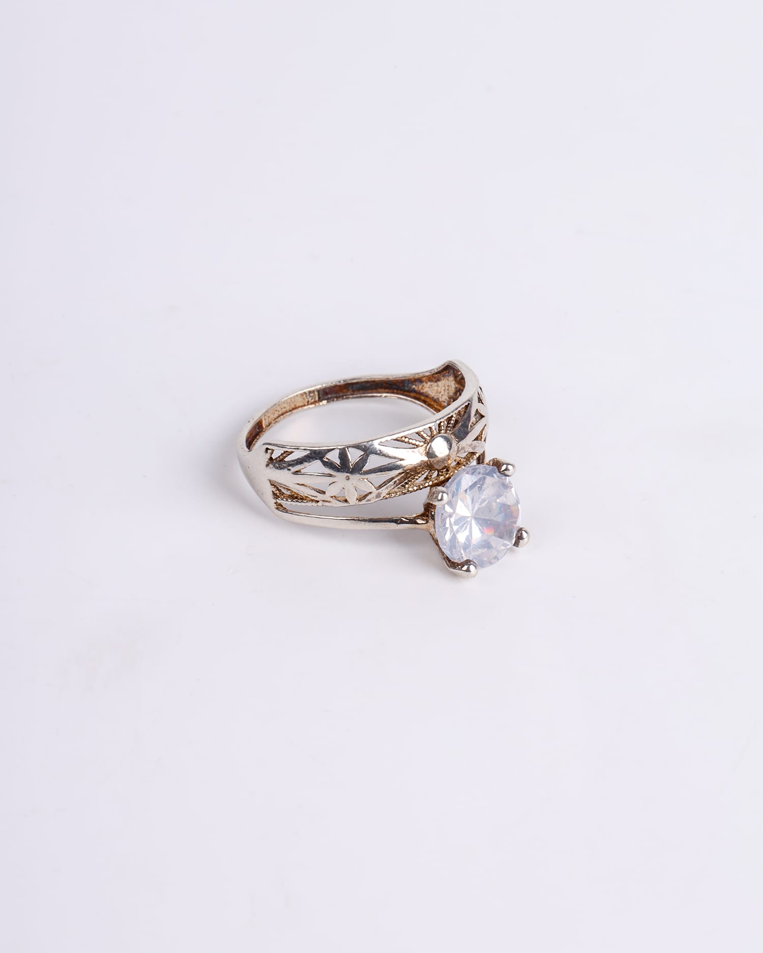 925 Sterling Silver Engagement Ring