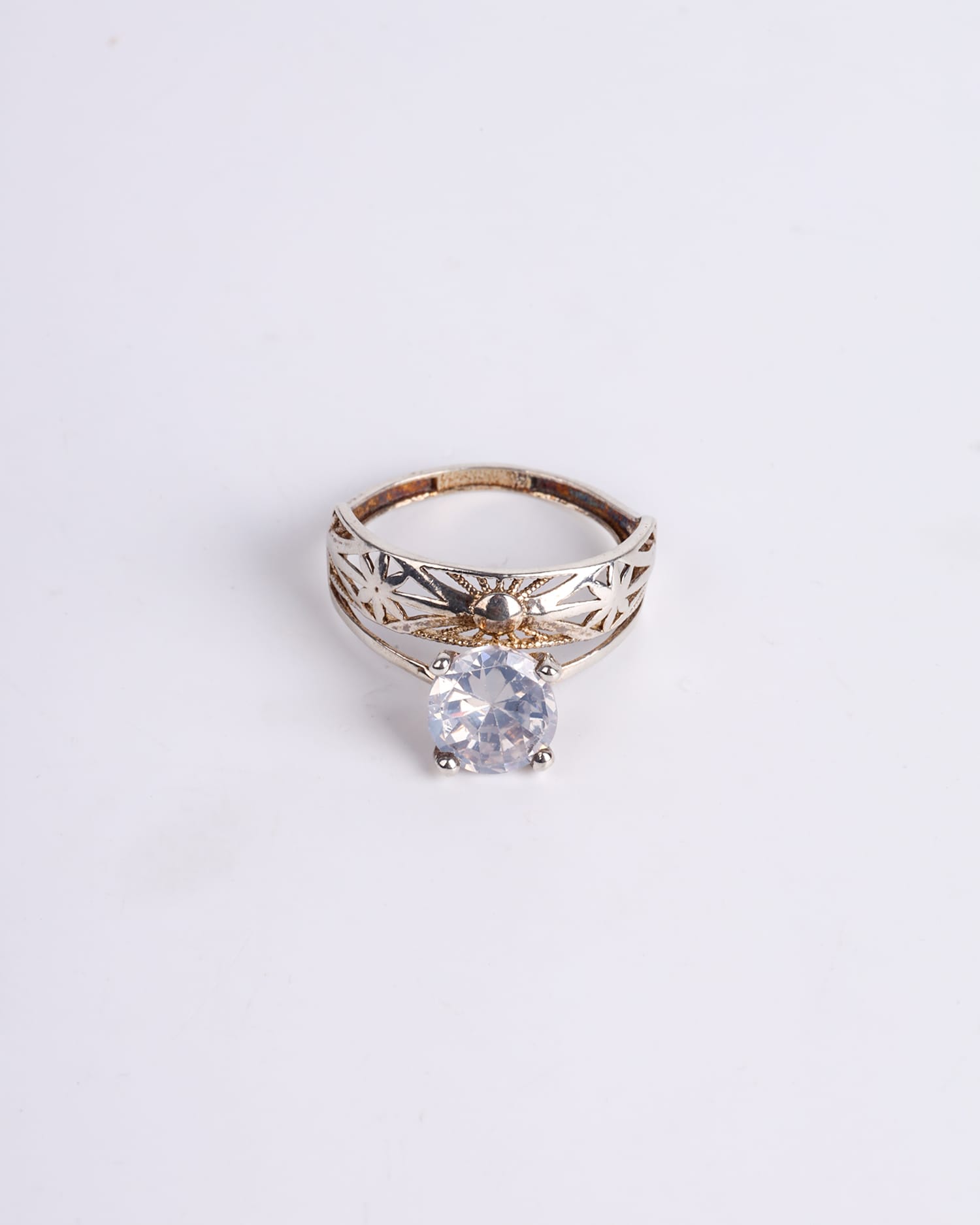 925 Sterling Silver Engagement Ring