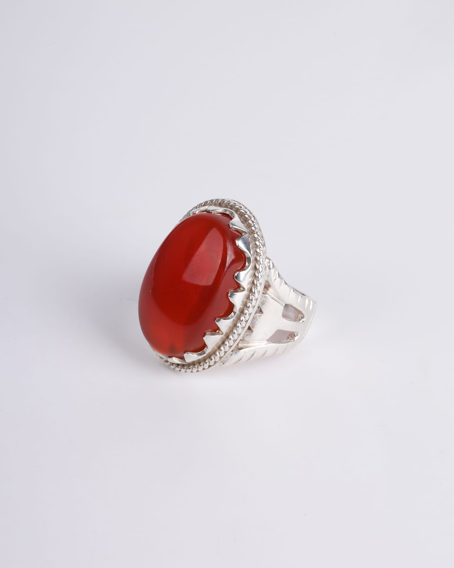 Men's Agate Ring