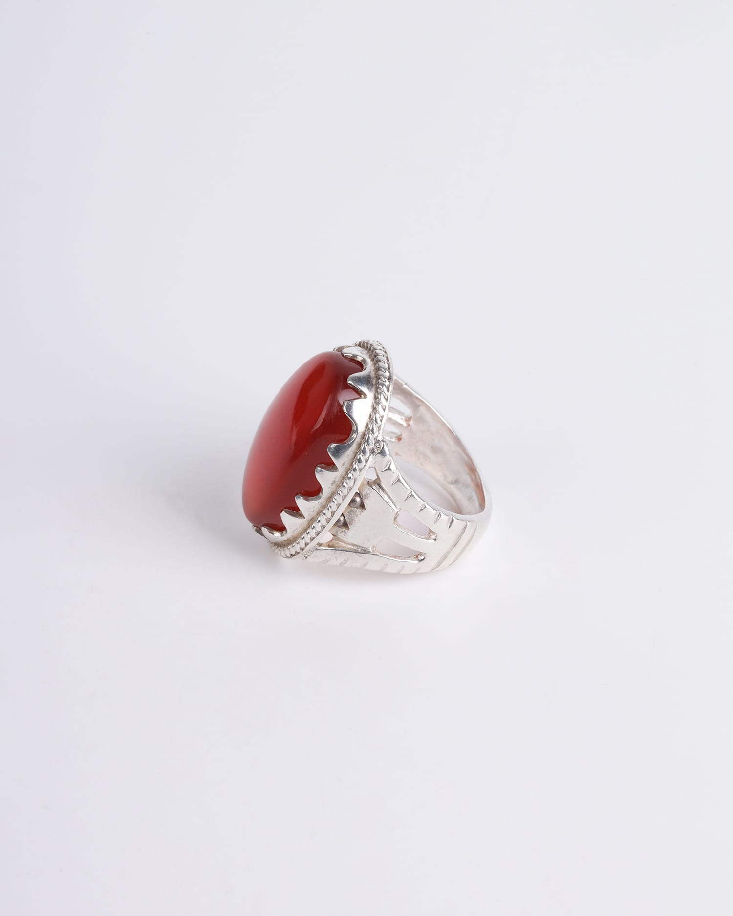 Men's Agate Ring