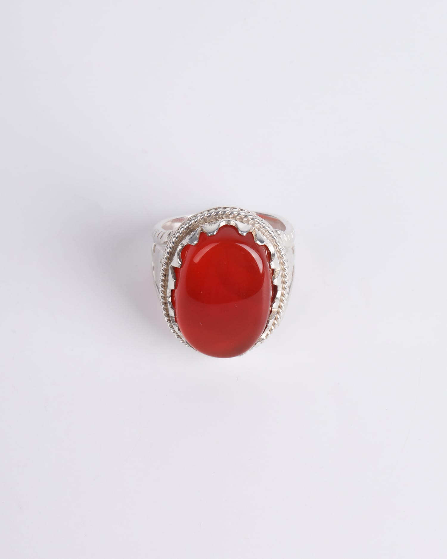 Men's Agate Ring