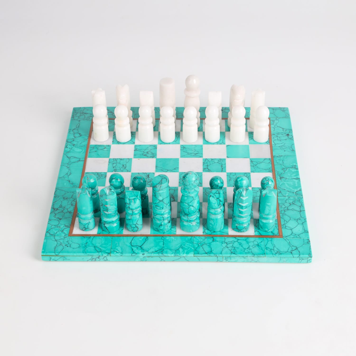 Handcrafted Chess Set Luxury Board with Box