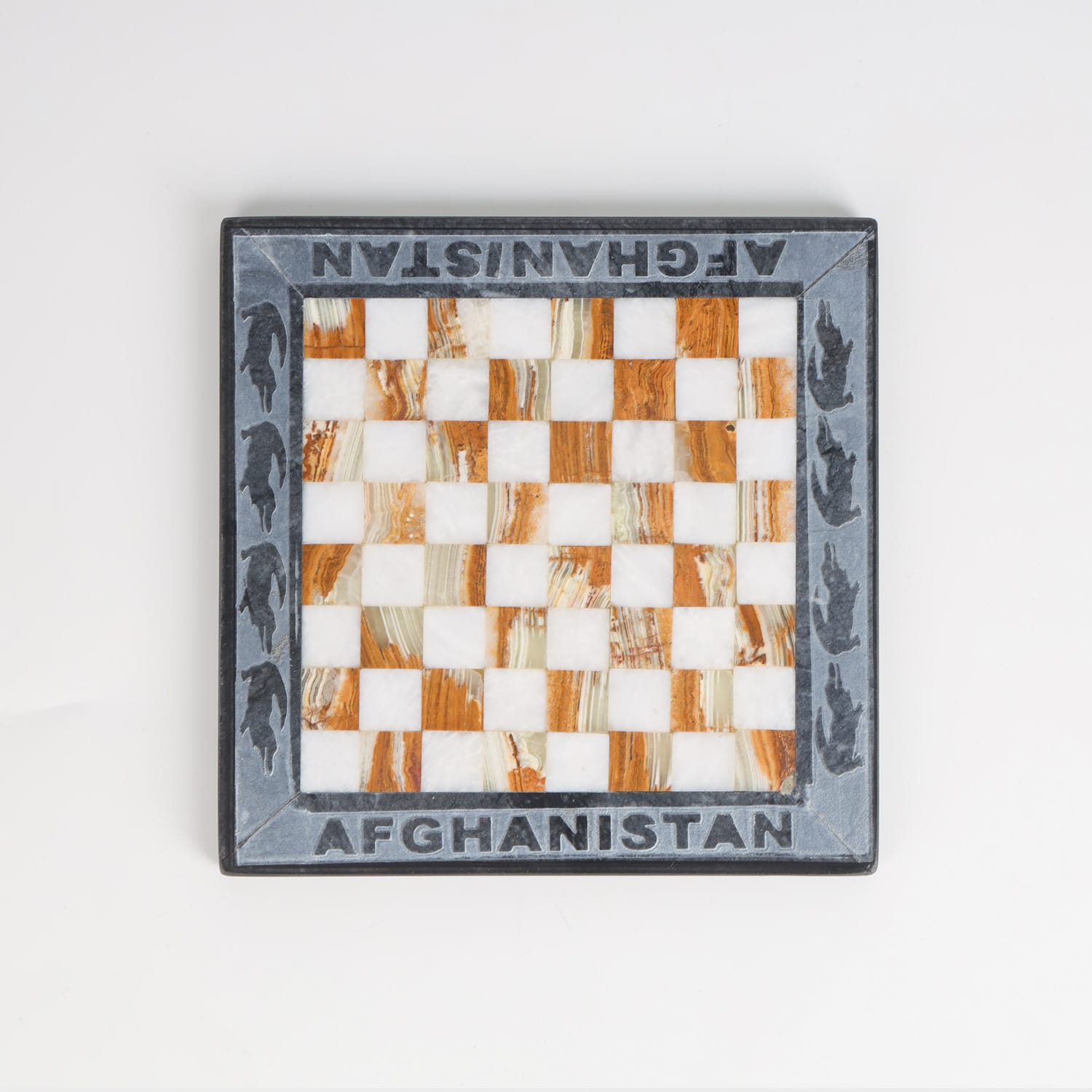 Afghan Onyx & Marble Chess Set – Handmade