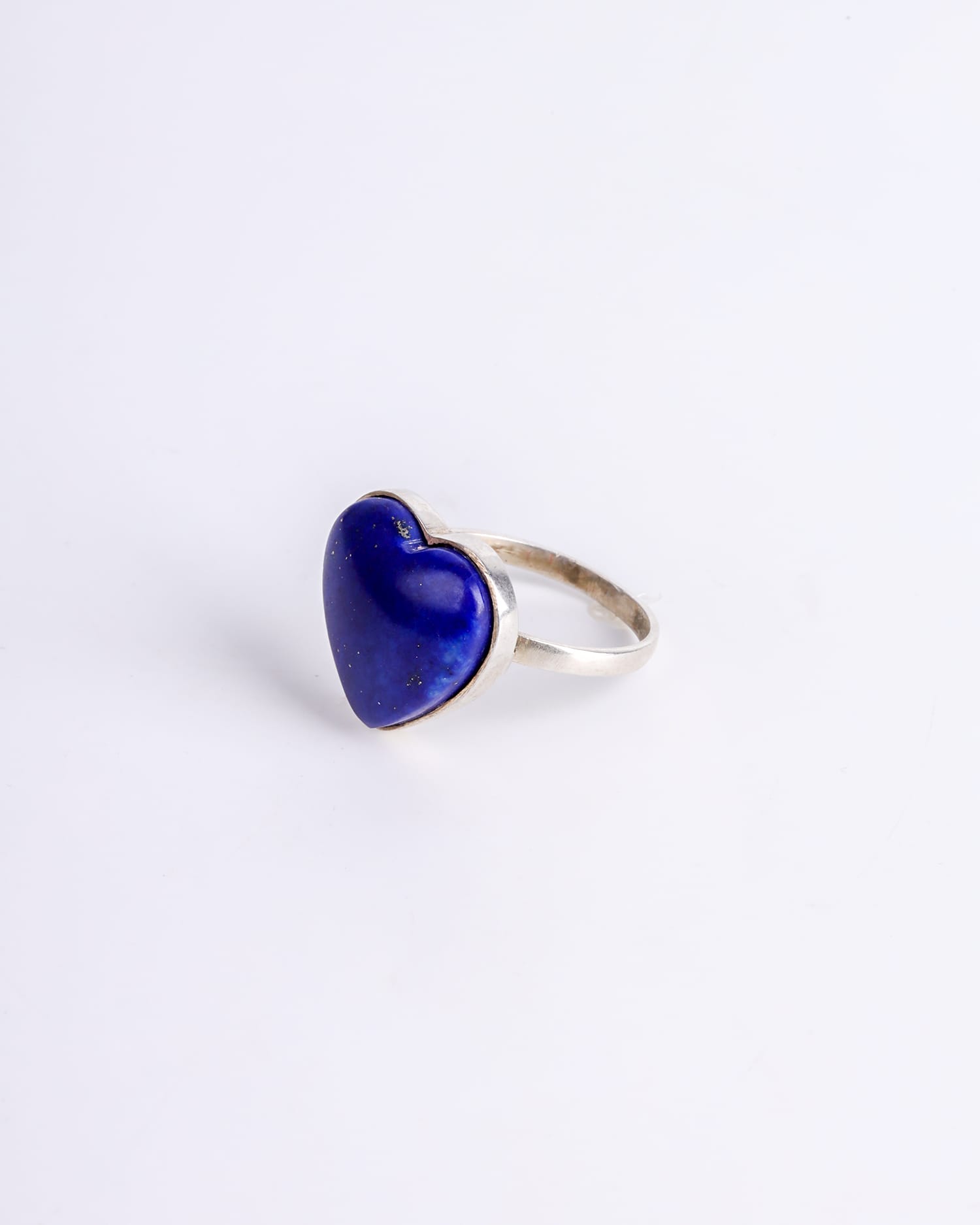Women’s Heart Lapis Lazuli Ring