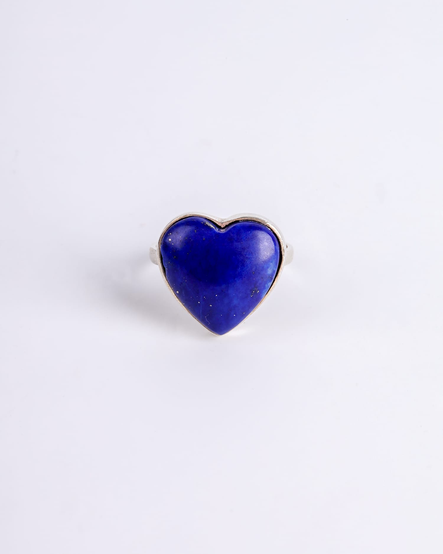 Women’s Heart Lapis Lazuli Ring