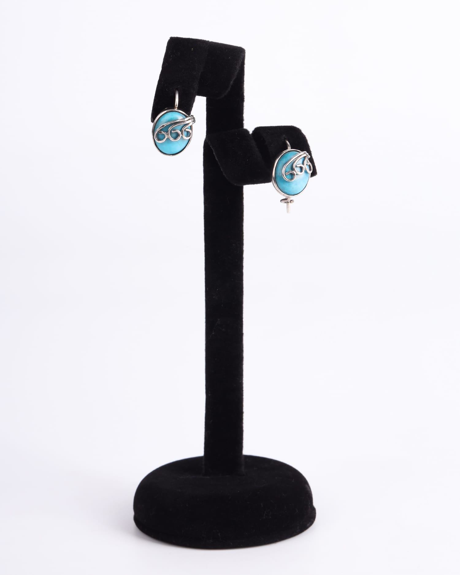 Handmade Four Piece Kerman Turquoise Jewelry Set