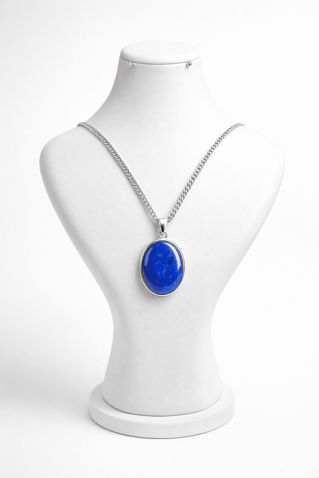 Pendant Necklace Handcrafted Lapis Lazuli