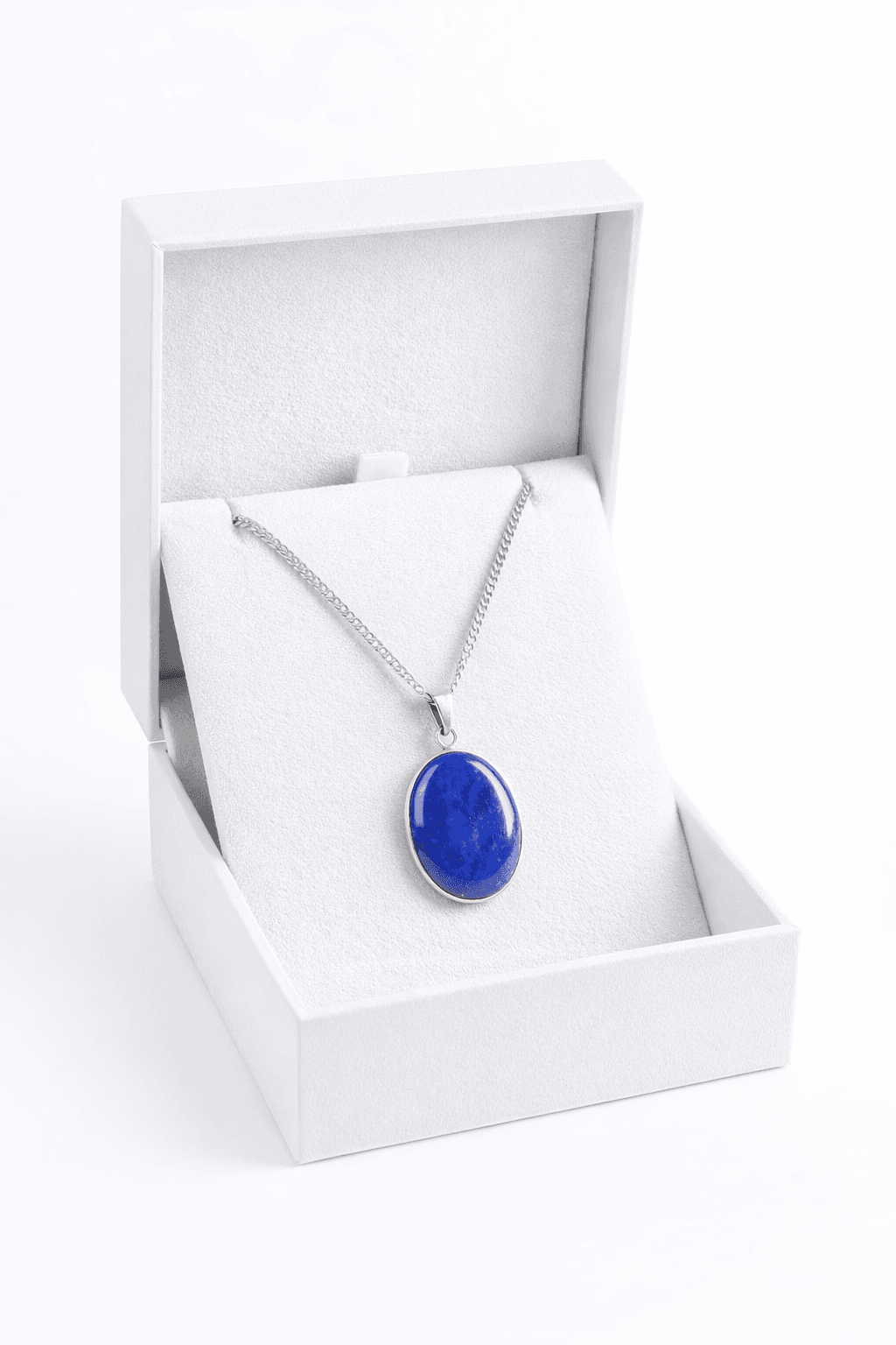 Pendant Necklace Handcrafted Lapis Lazuli