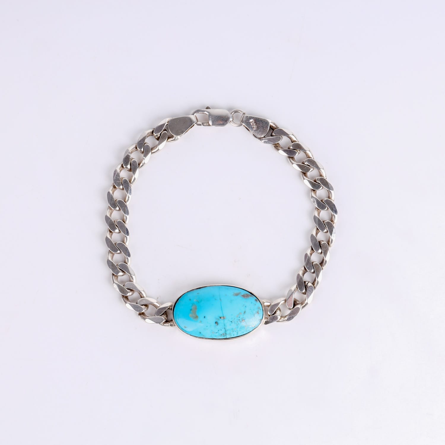 925 Sterling Silver Turquoise Bracelet