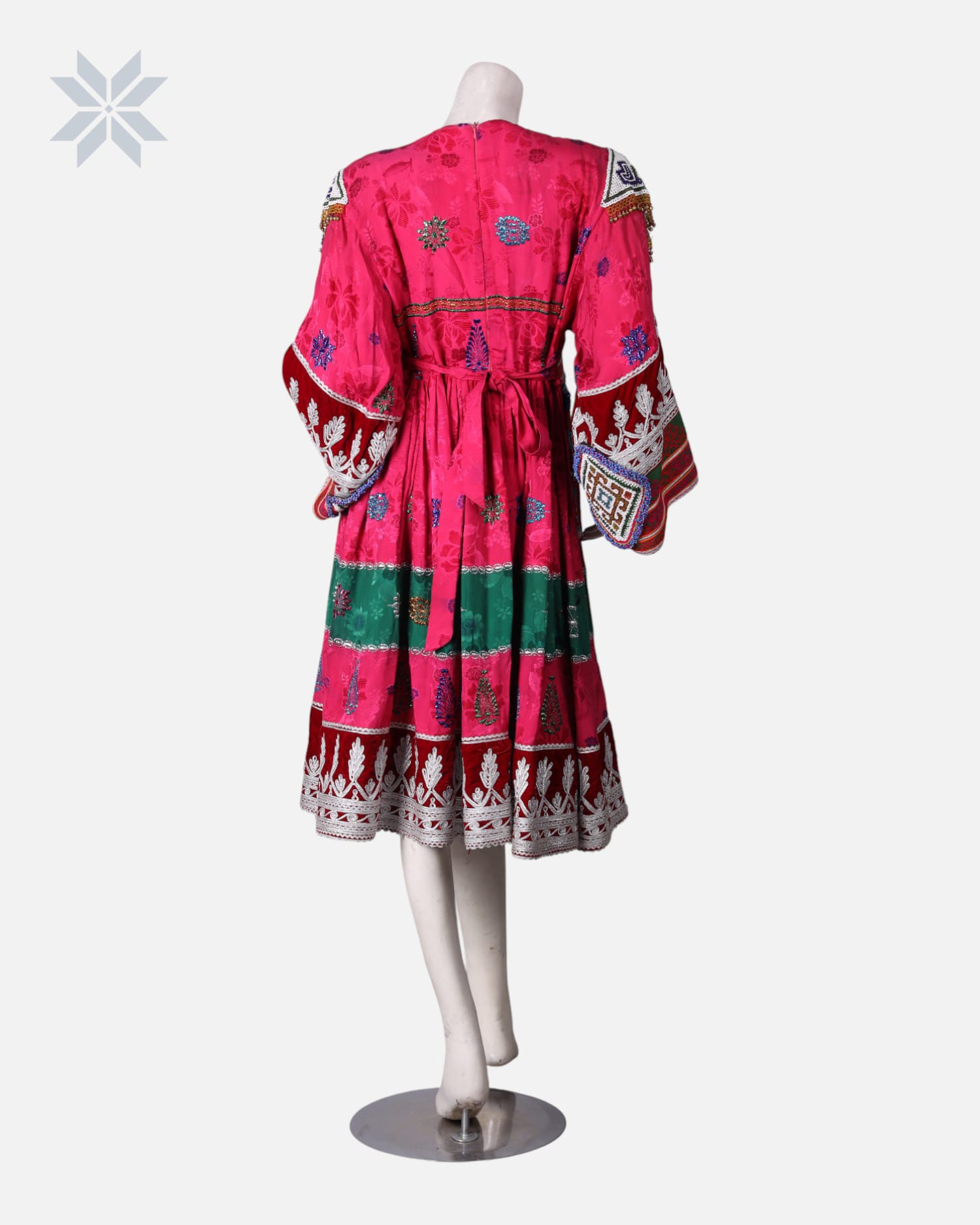 Gand Afghani Dress Charmah Dozi Traditional Kandahari Collar