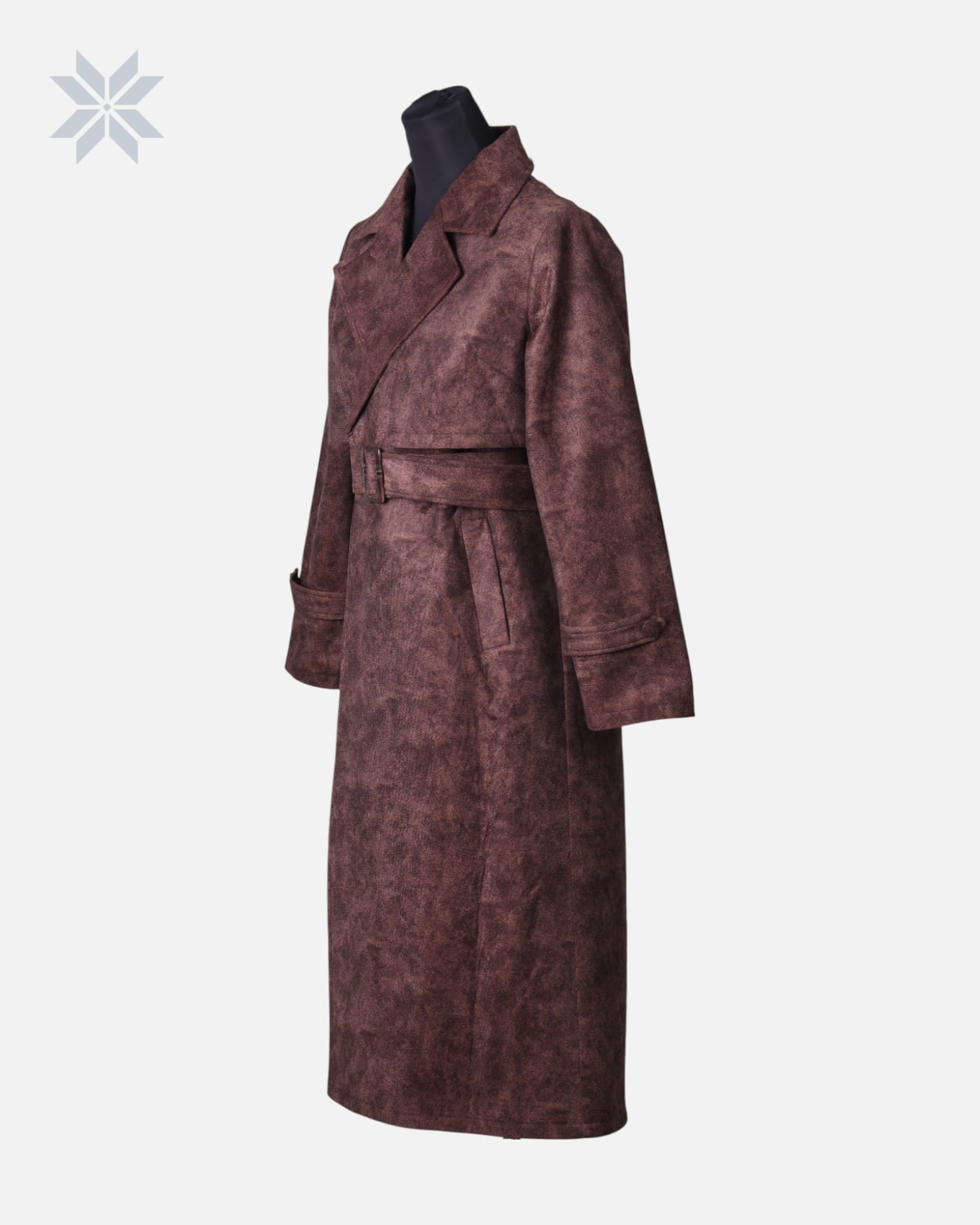 Handmade Suede Long Coat