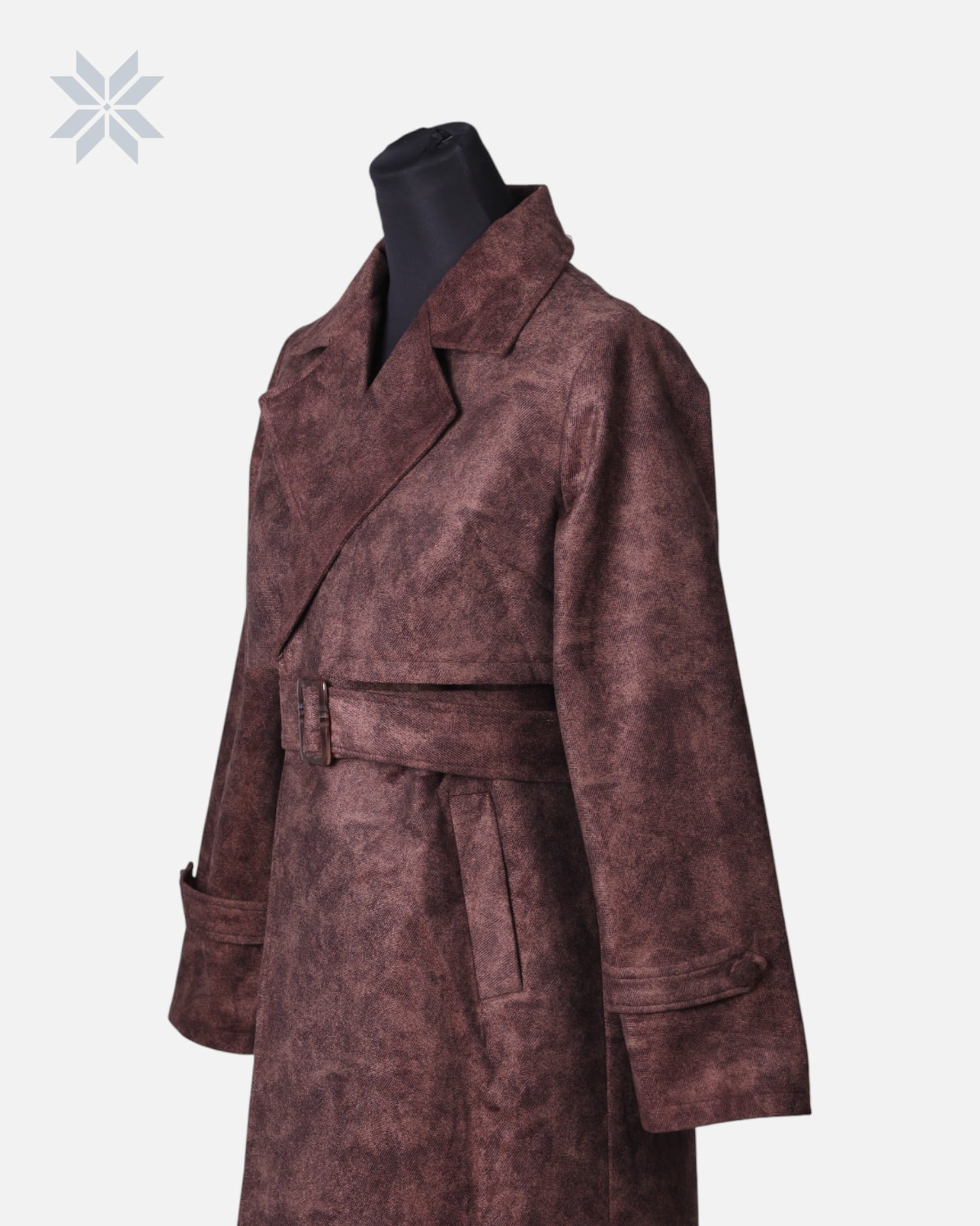 Handmade Suede Long Coat