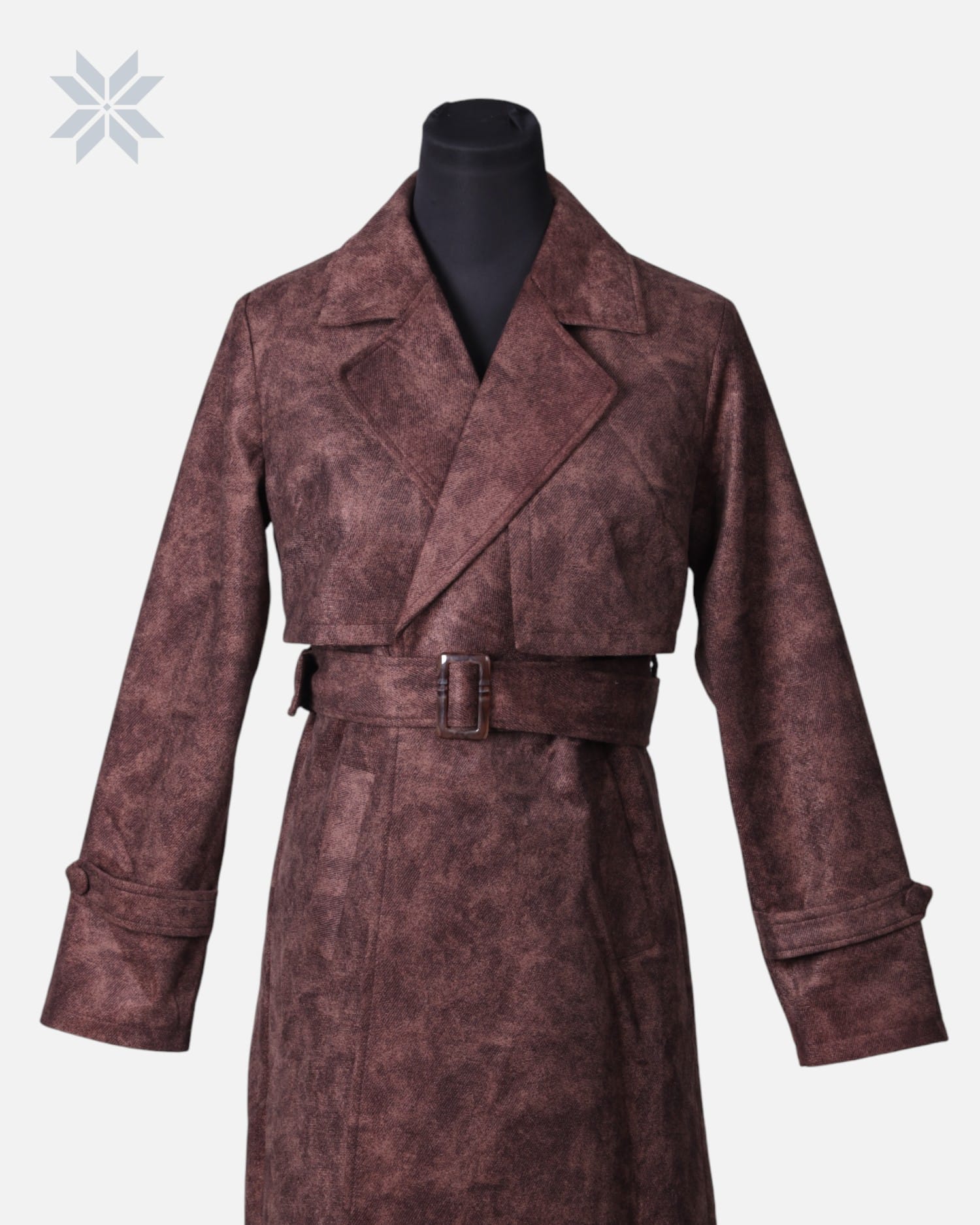 Handmade Suede Long Coat