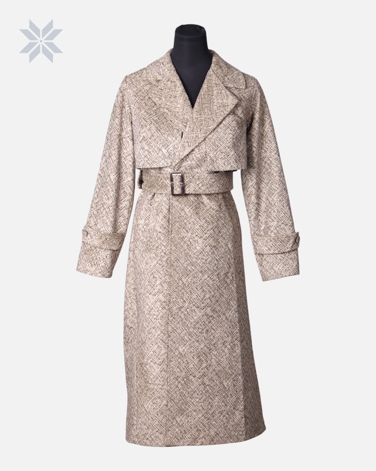 Women’s Handmade Suede Long Coat