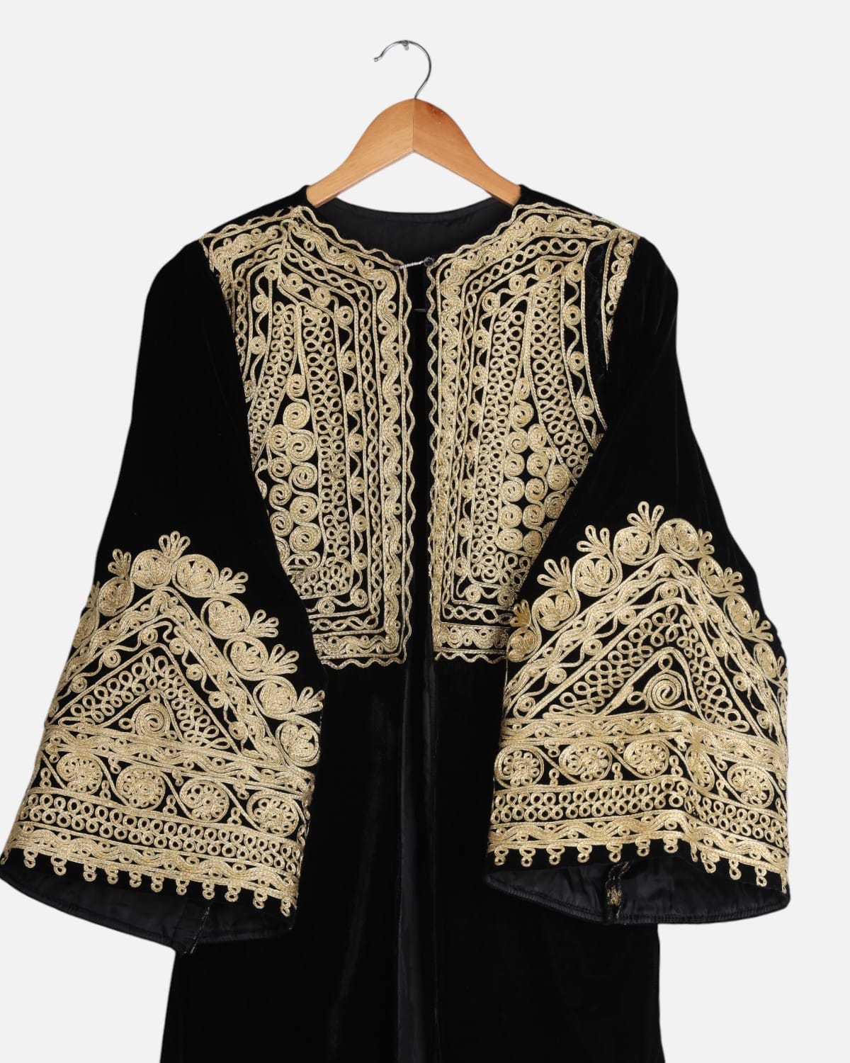 Long Coat Charma Dozi Chapan with Hat