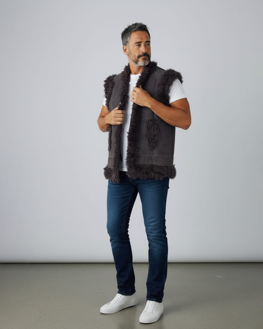 Winter Pustani Vest Handmade