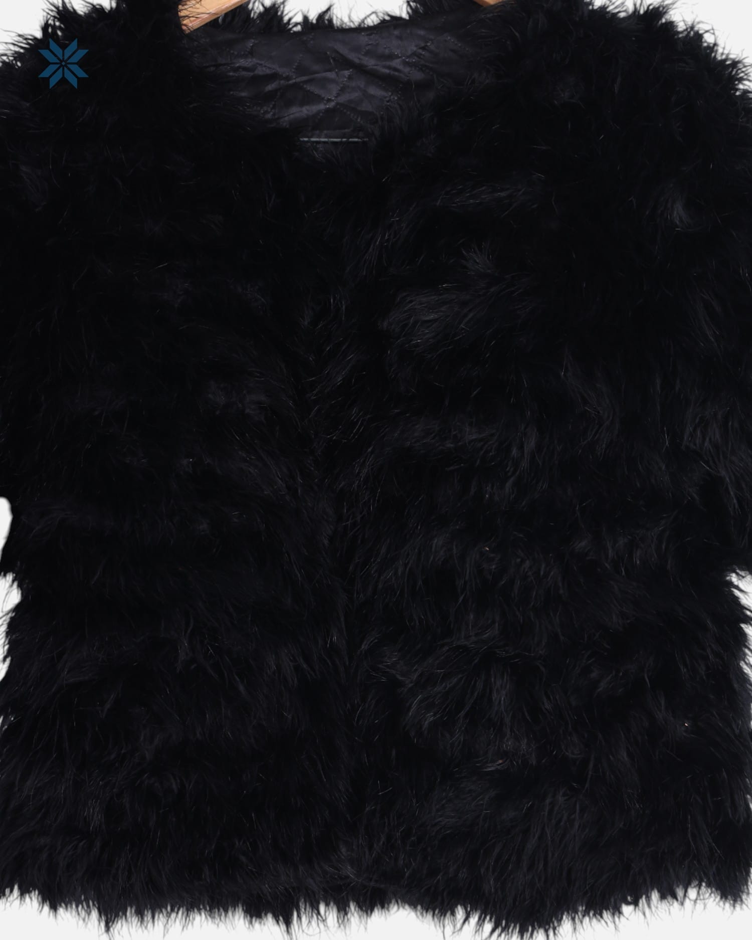 Black Faux Fur Jacket