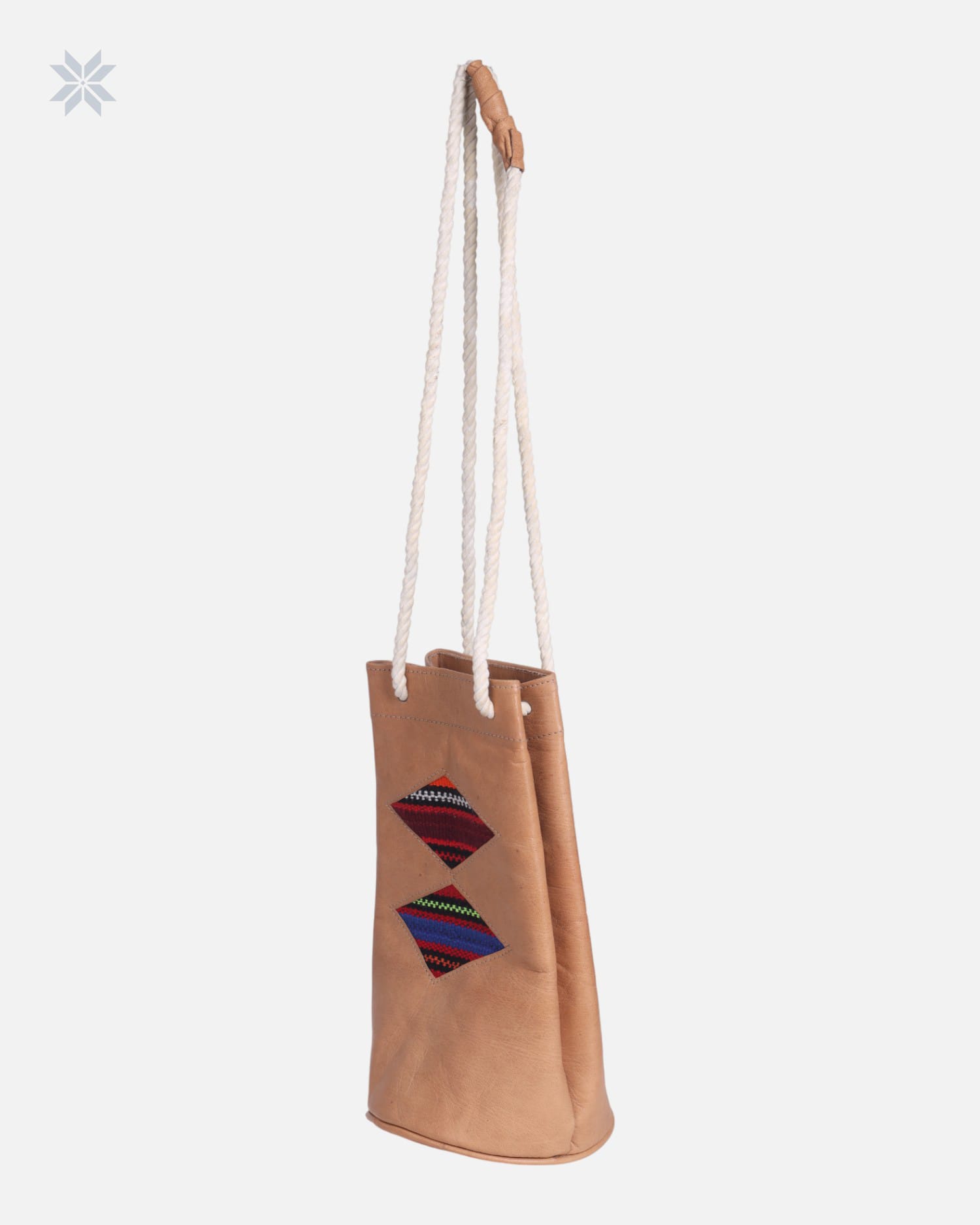 Leather Embroidered Bag Afghan Embroidery