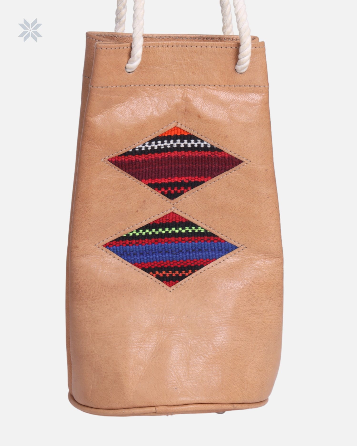 Leather Embroidered Bag Afghan Embroidery