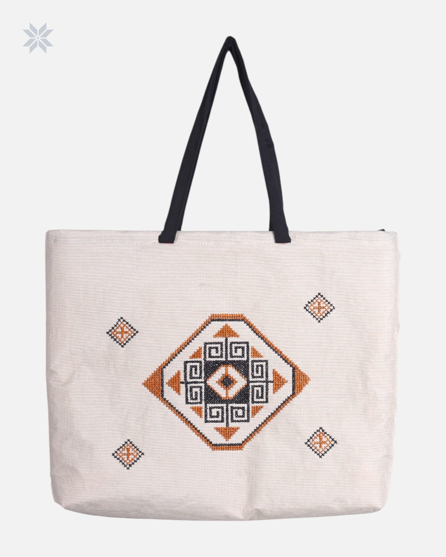 Laptop Bag Hand Embroidered Floral Design