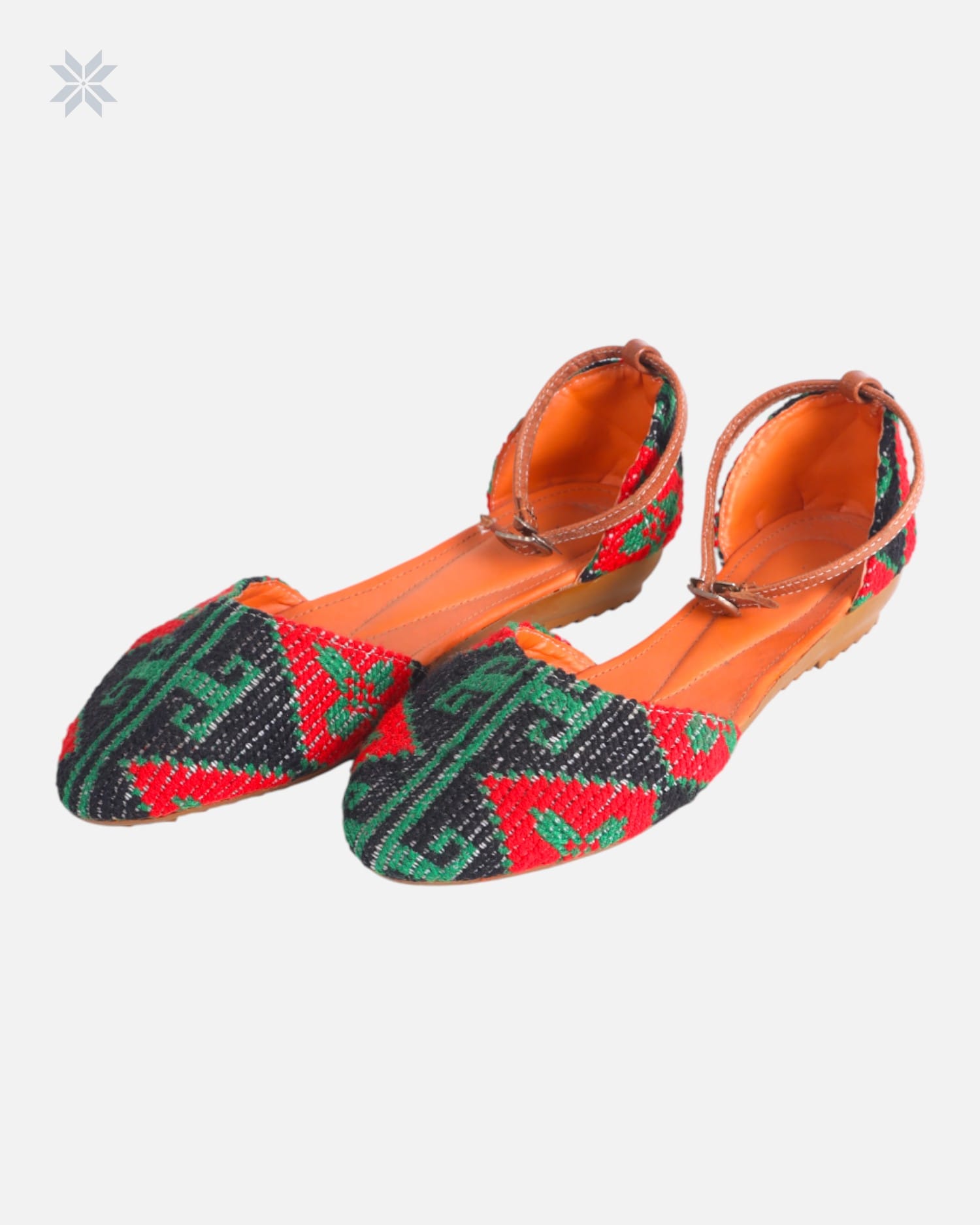 Handcrafted Embroidered Flat Shoes