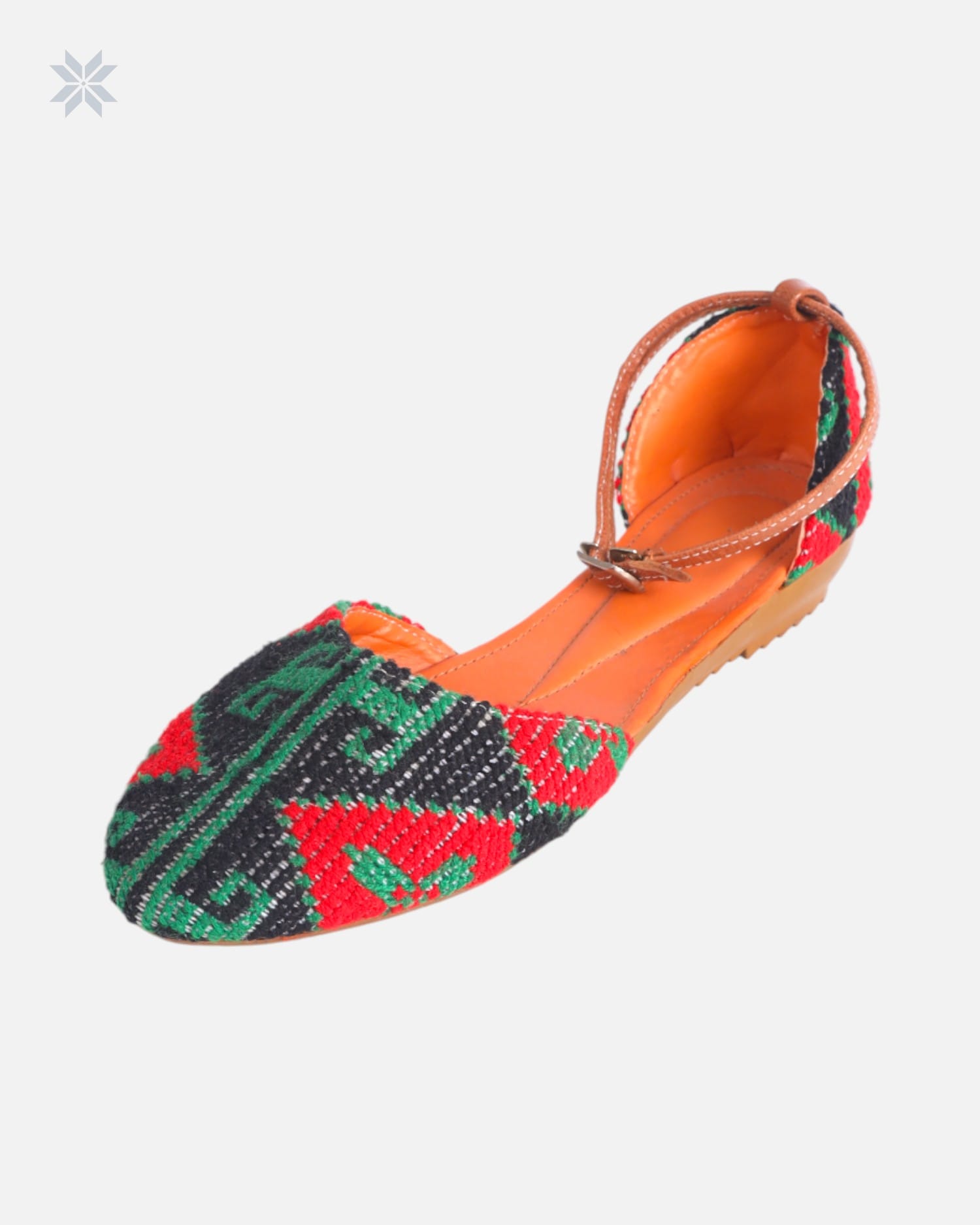 Handcrafted Embroidered Flat Shoes