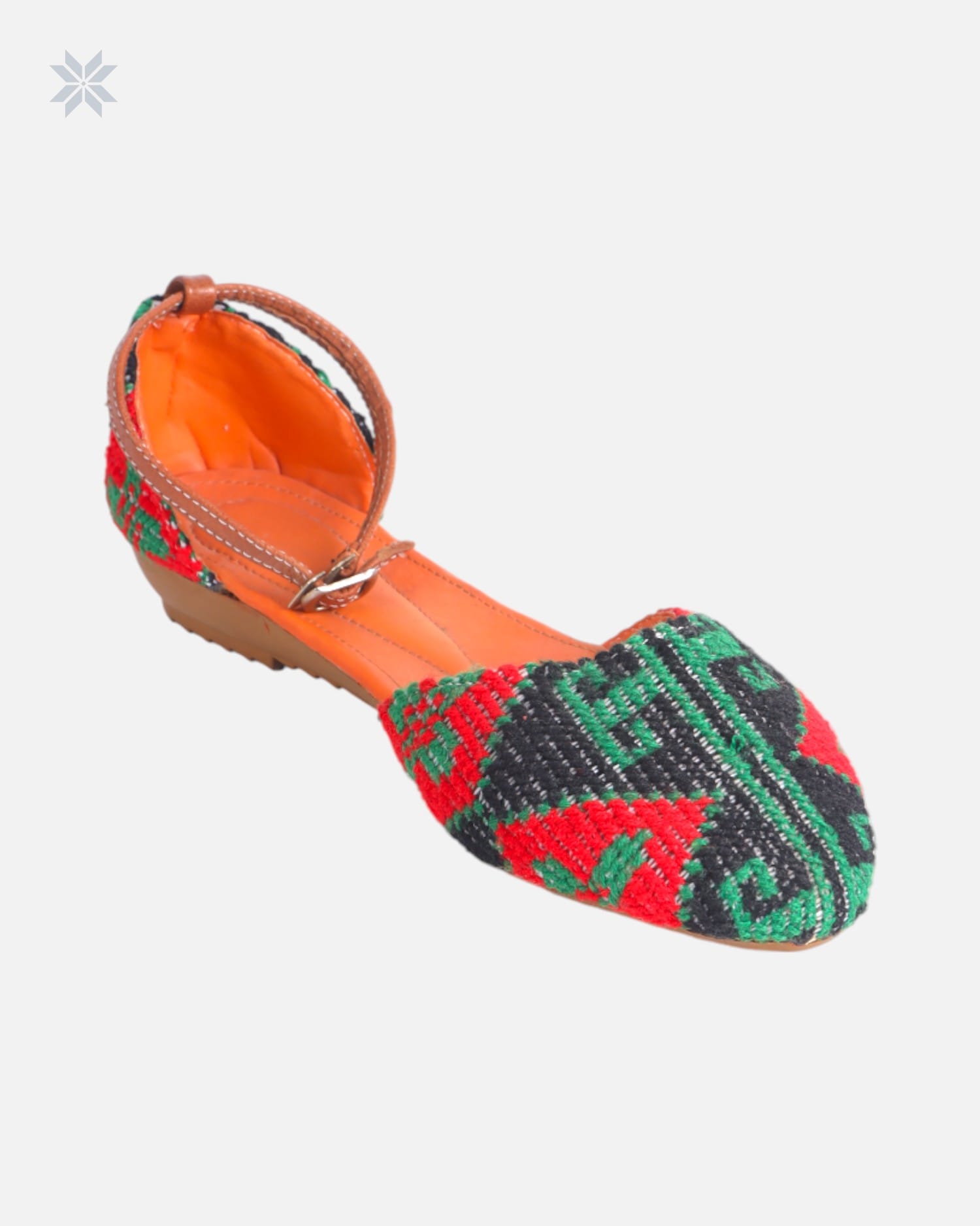 Handcrafted Embroidered Flat Shoes