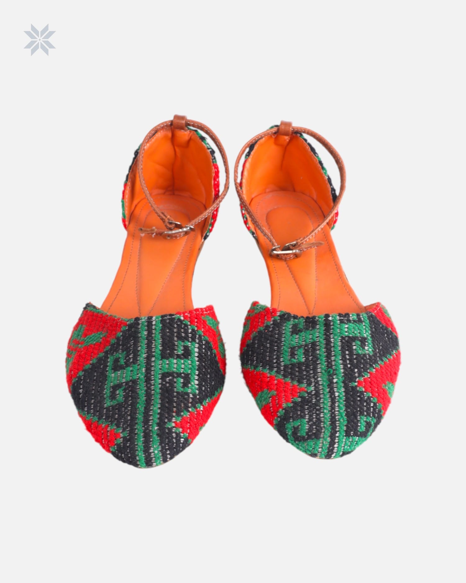 Handcrafted Embroidered Flat Shoes