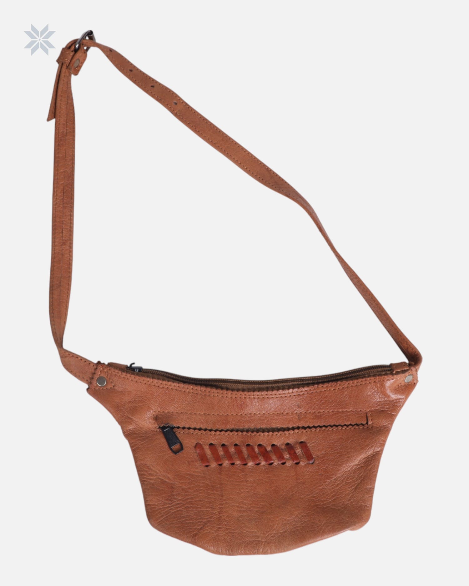 Artisan Leather Crossbody Bag