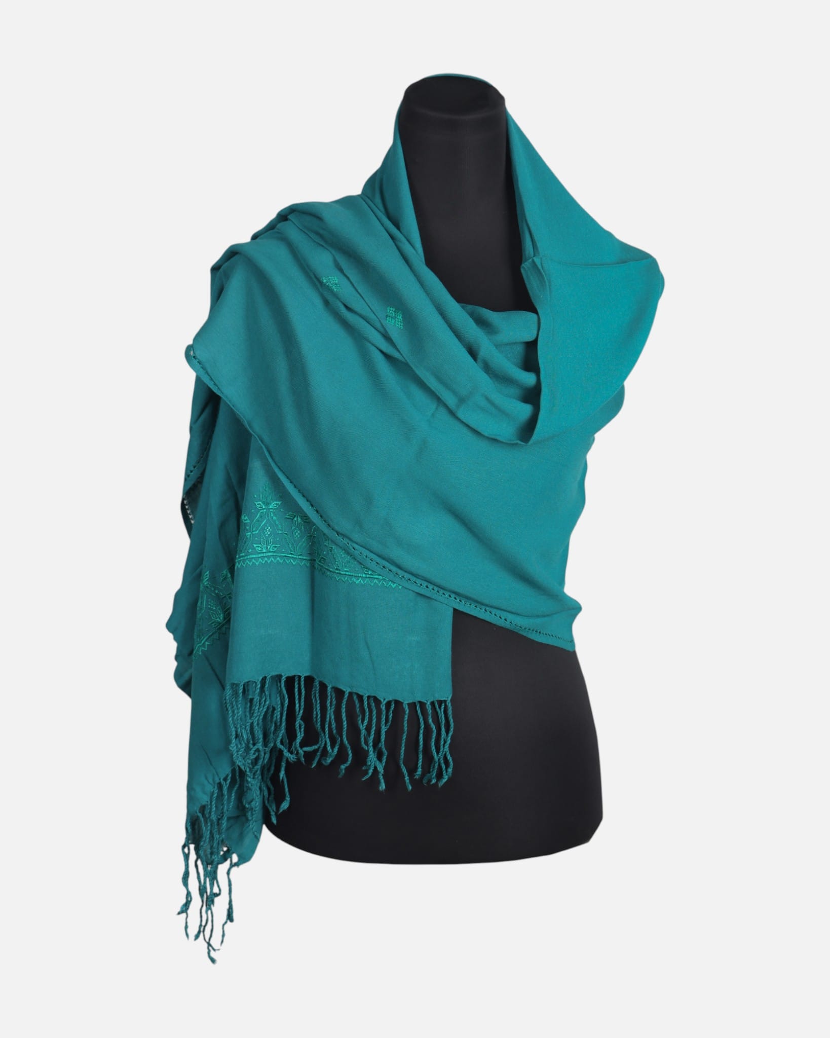 Women’s Handwoven Embroidered Oversize Scarf