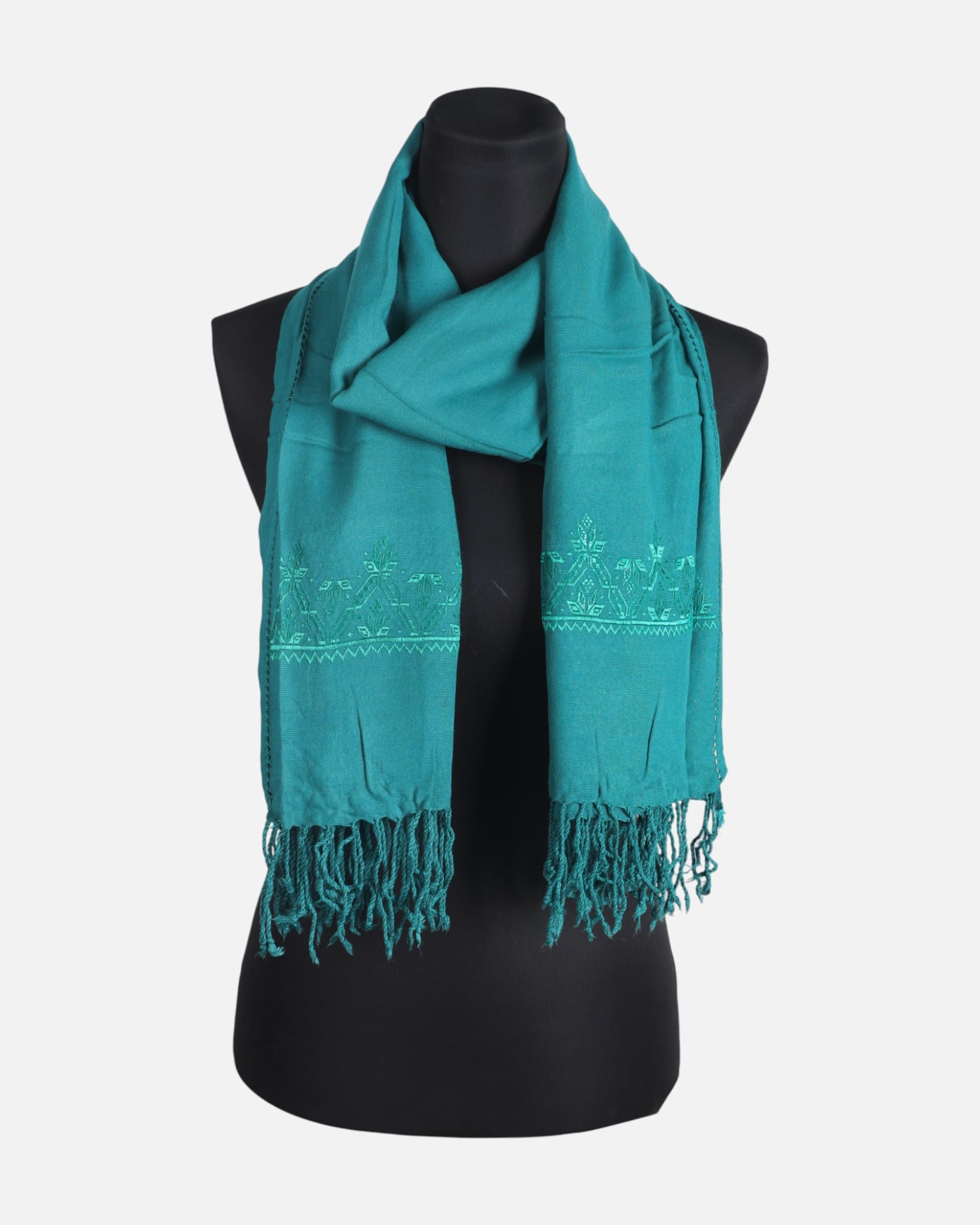 Women’s Handwoven Embroidered Oversize Scarf