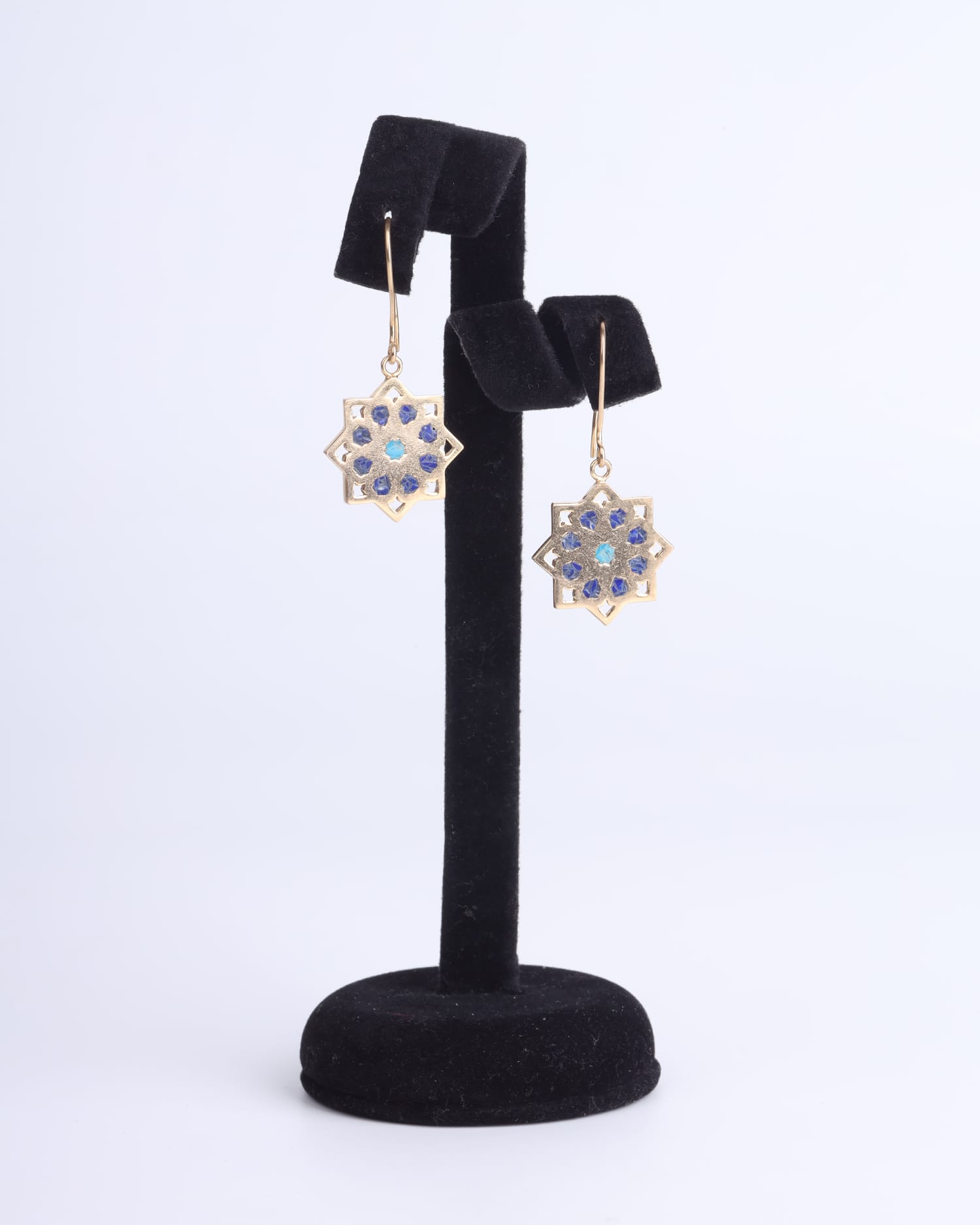 Lapis Lazuli with Turquoise Earrings