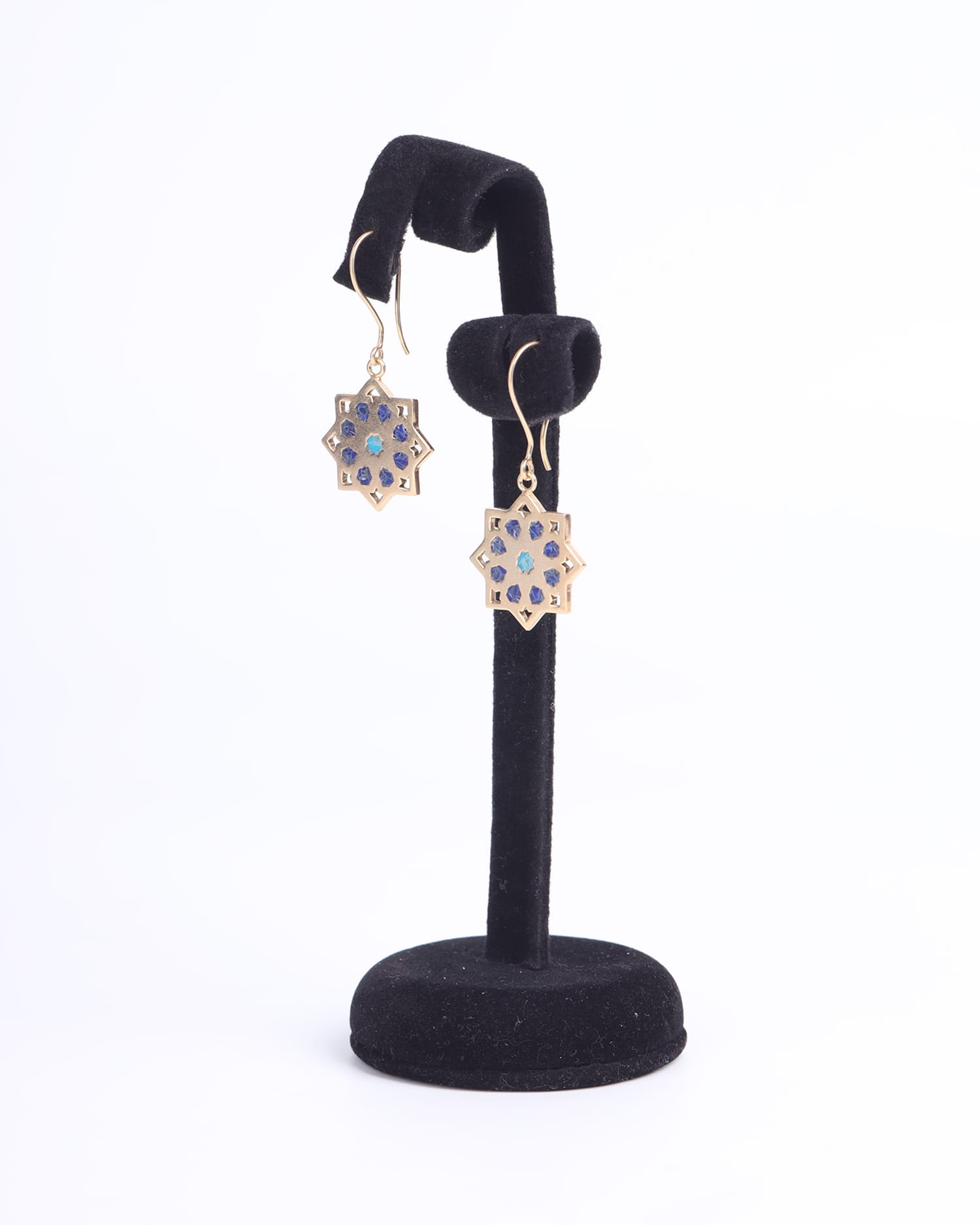 Lapis Lazuli with Turquoise Earrings