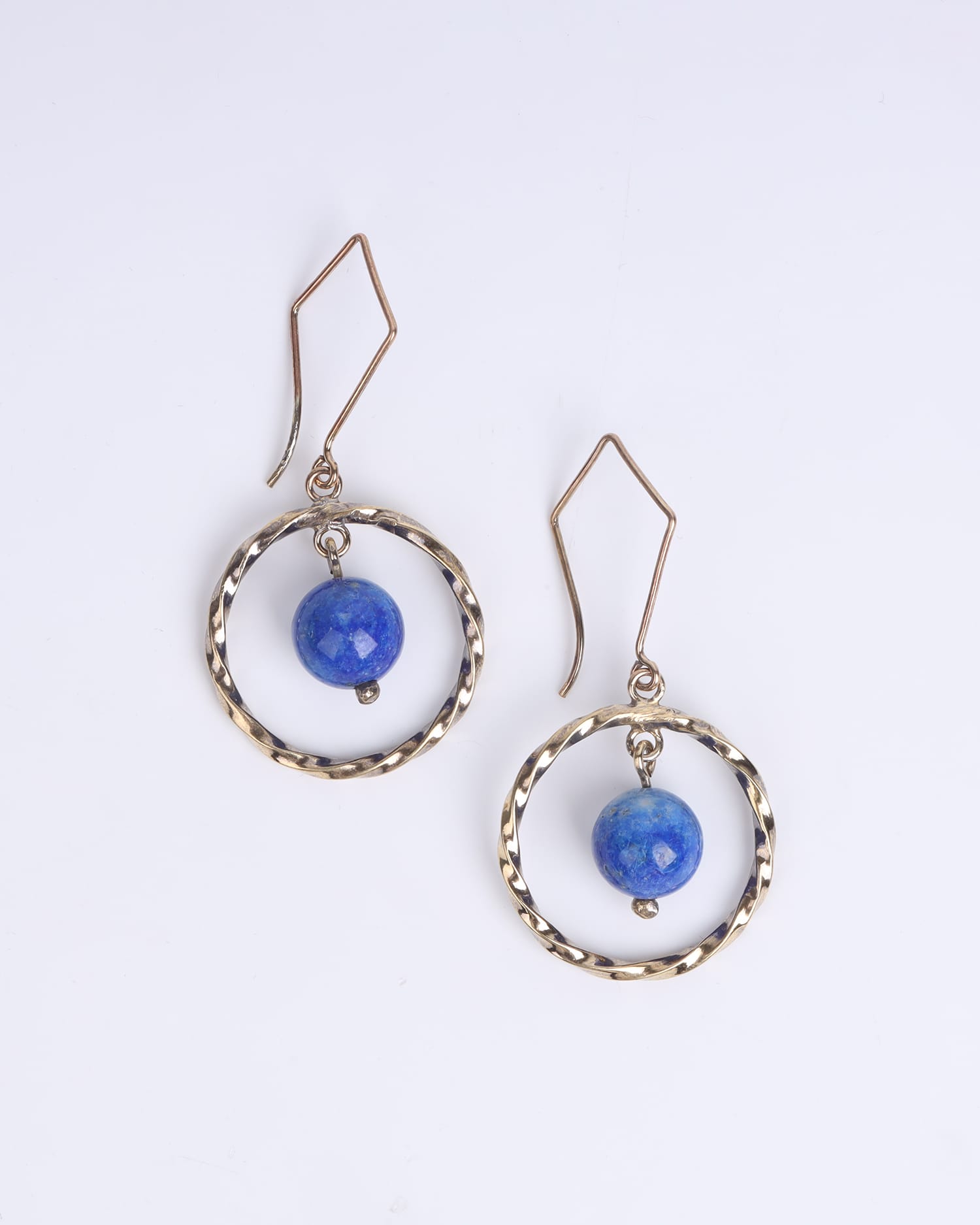 Lapis Lazuli Handcrafted Earrings