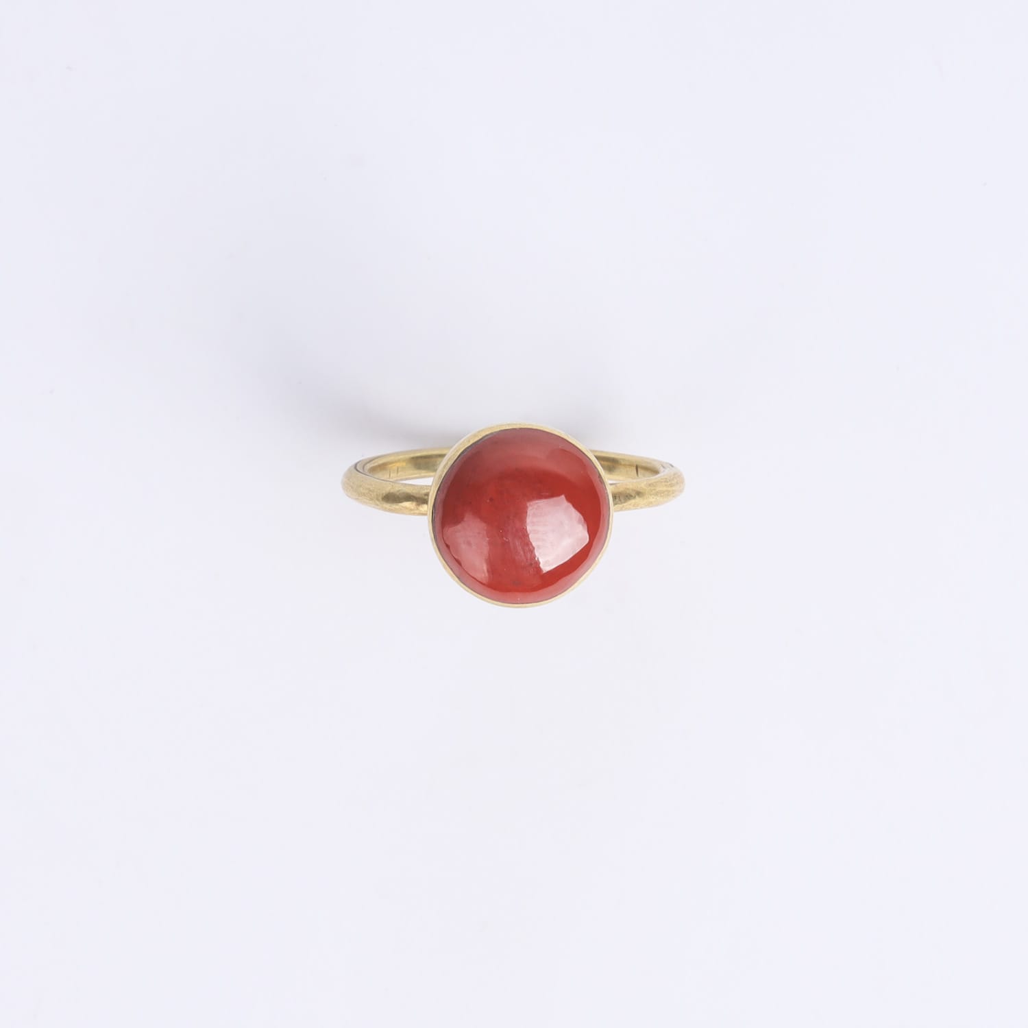 Coral Gemstone Ring