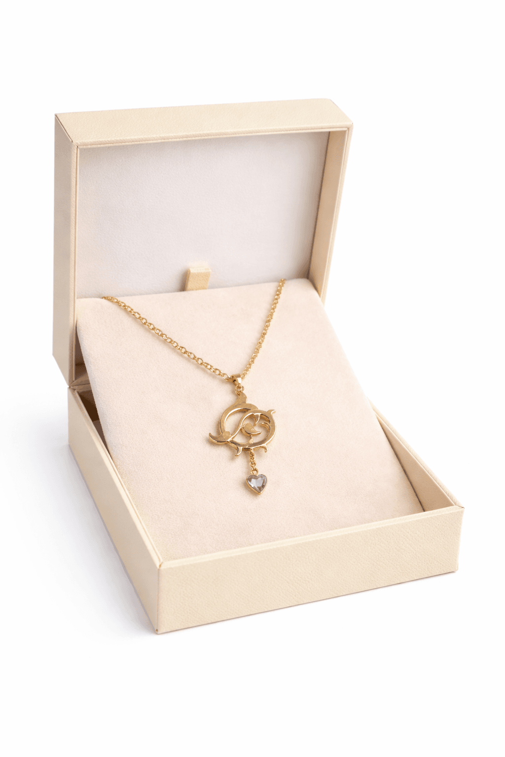 Sentimental Amethyst Love Necklace