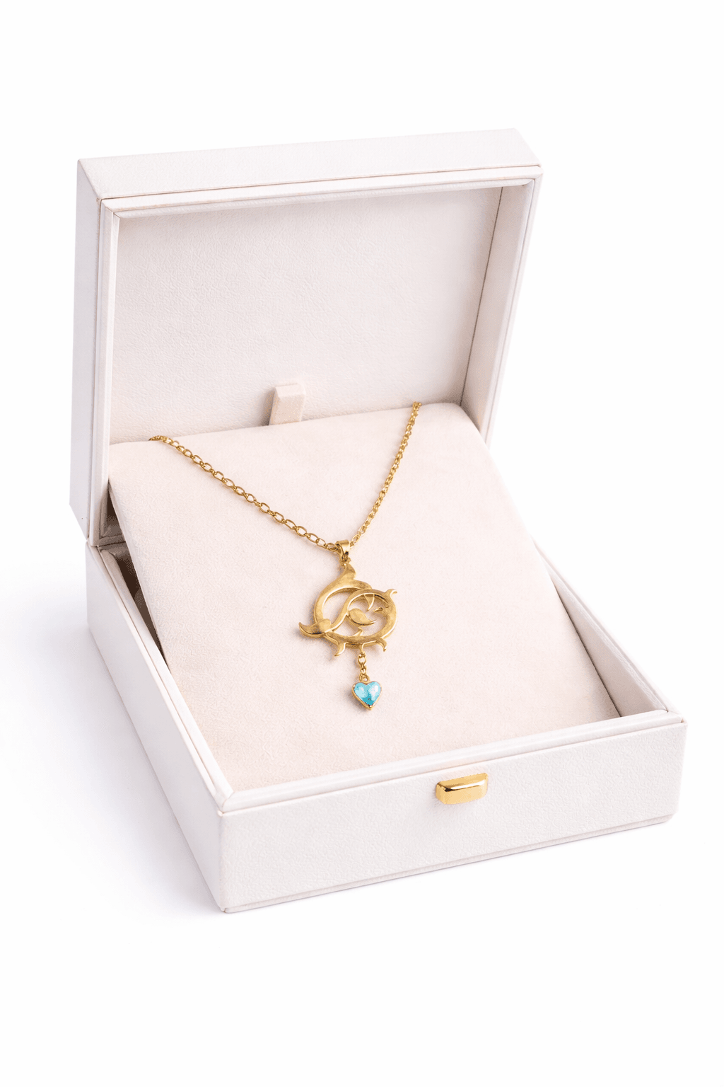 Handmade Necklace with Amethyst & Gold Plating