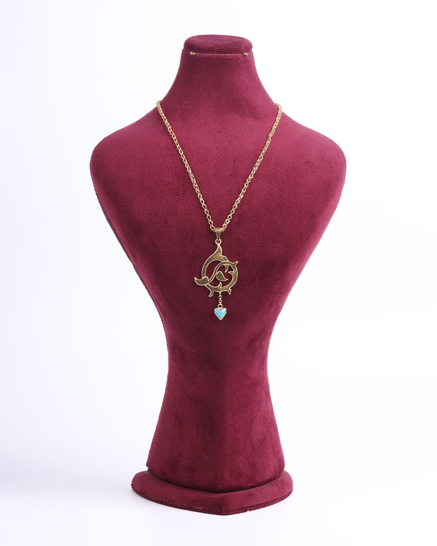 Handmade Necklace with Amethyst & Gold Plating