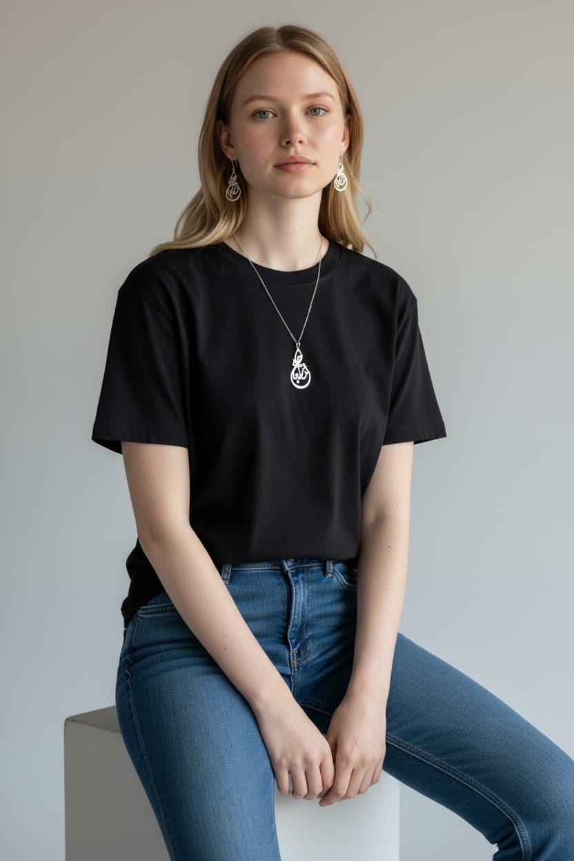 Sentimental Quartz Jewelry Set