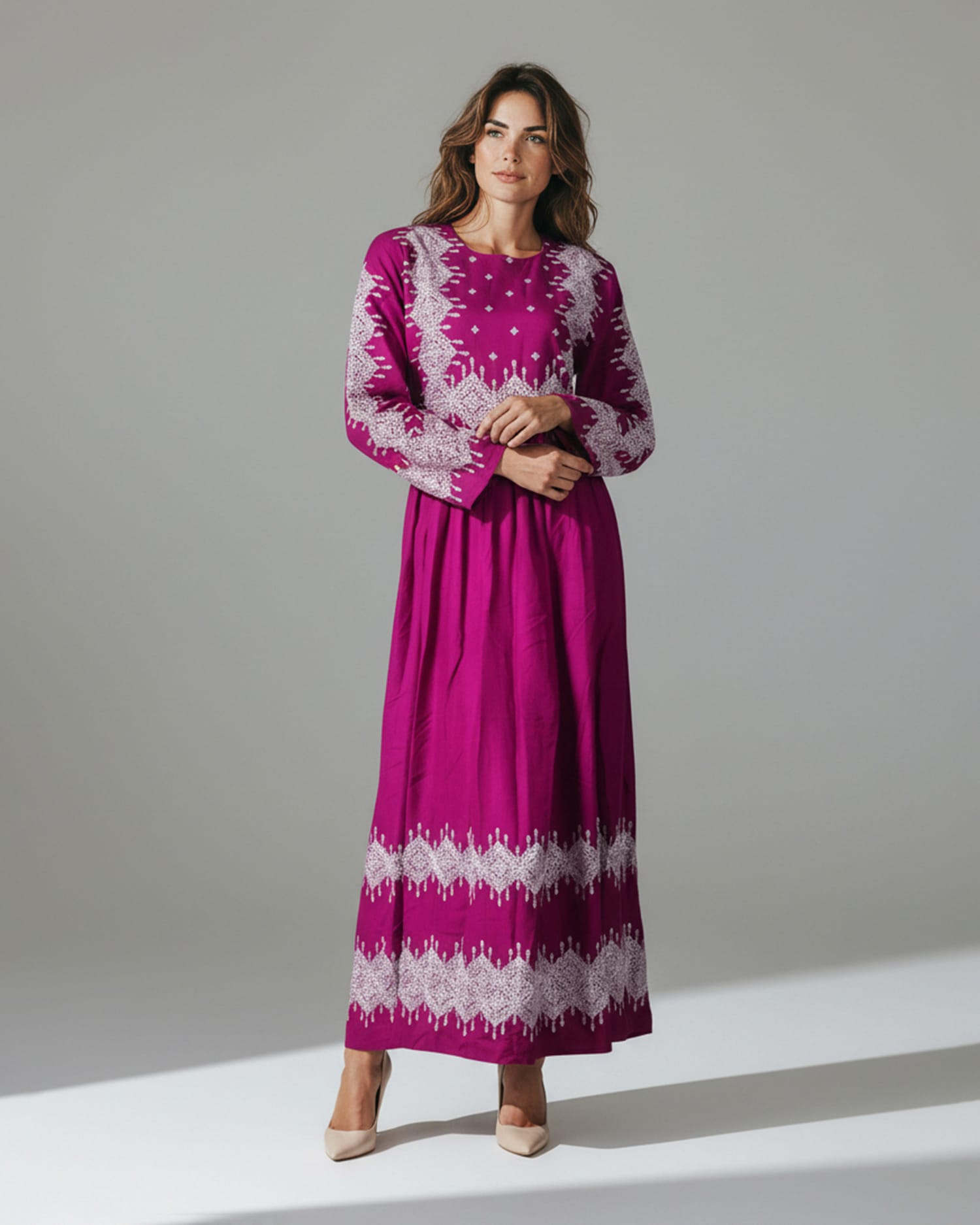 Afghani Hazara Purple Dress