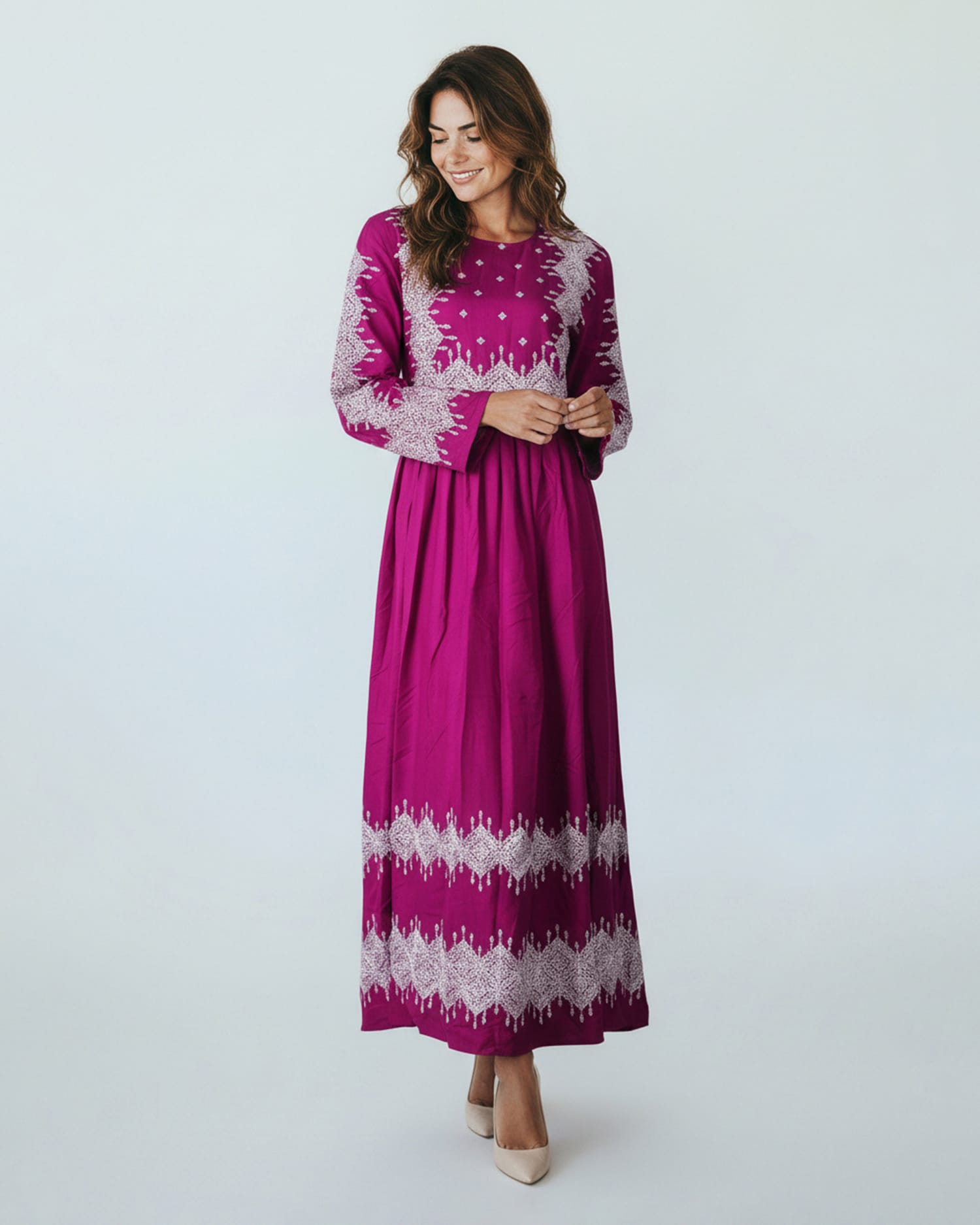 Afghani Hazara Purple Dress