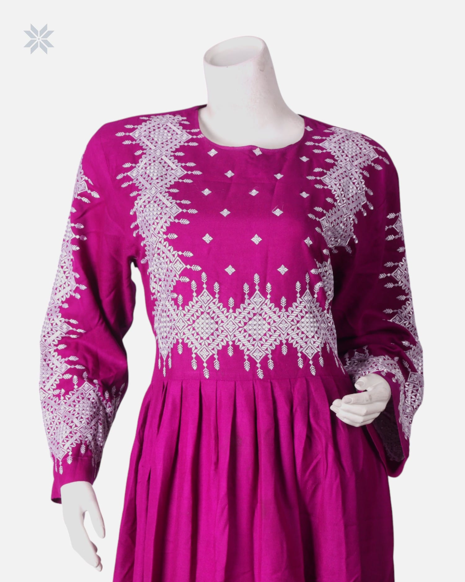 Afghani Hazara Purple Dress